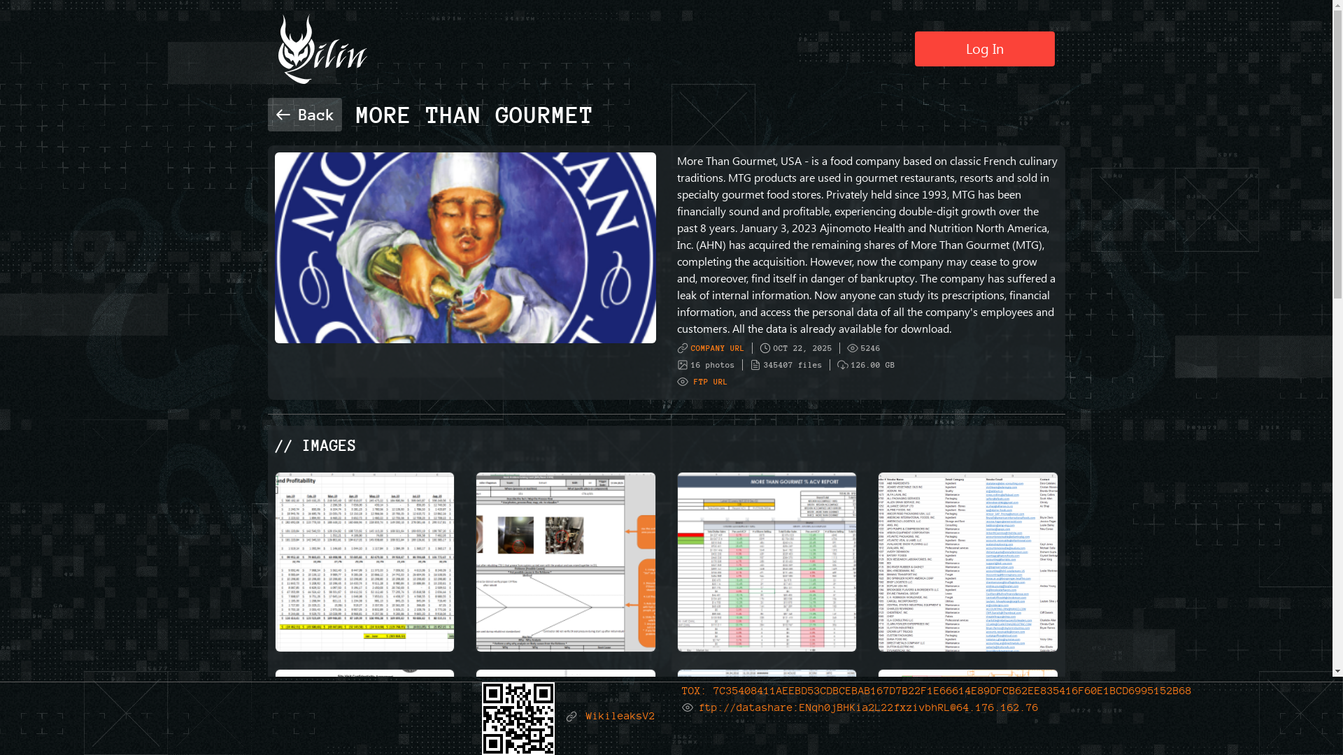 Screenshot del ataque