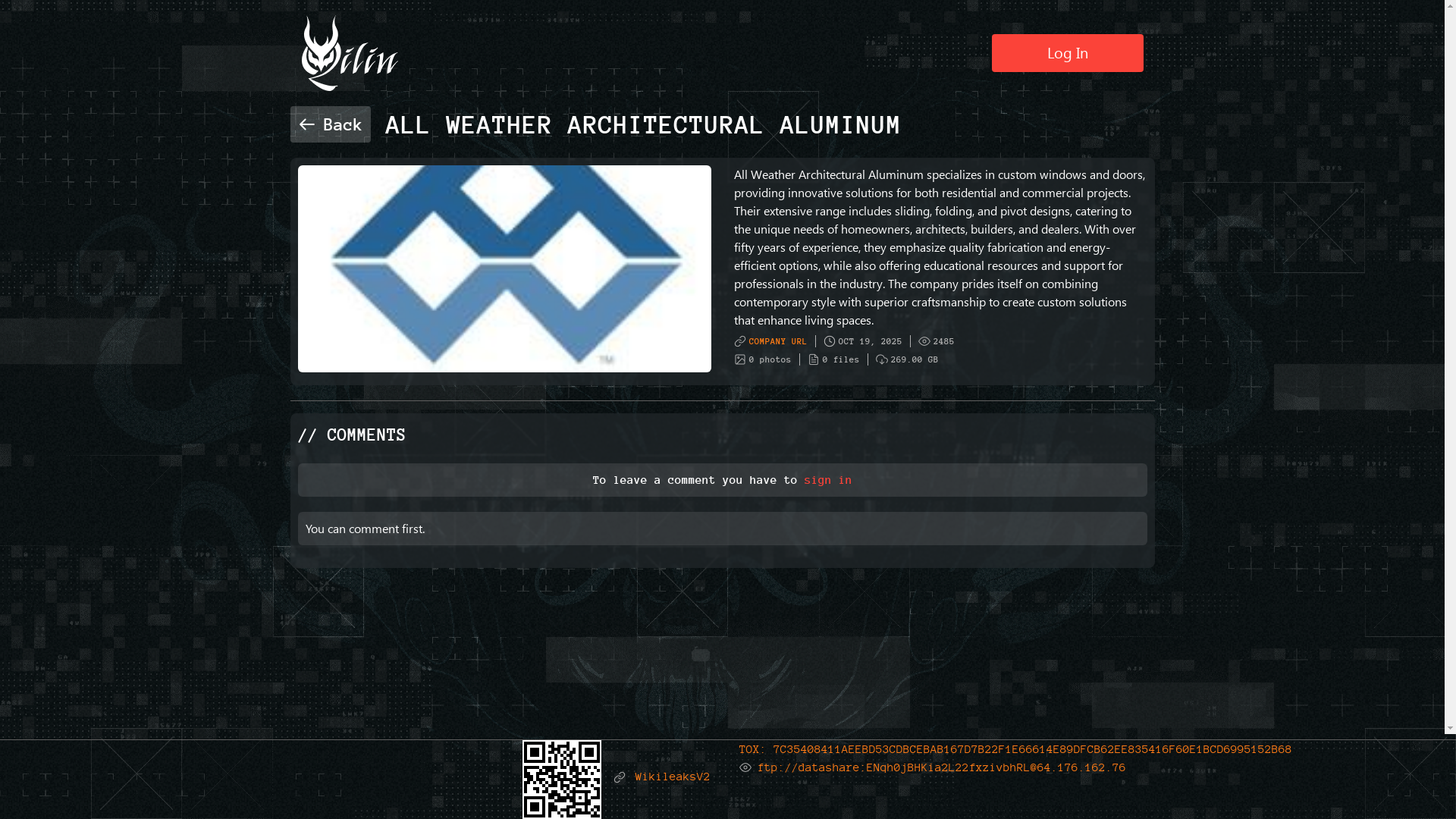 Screenshot del ataque