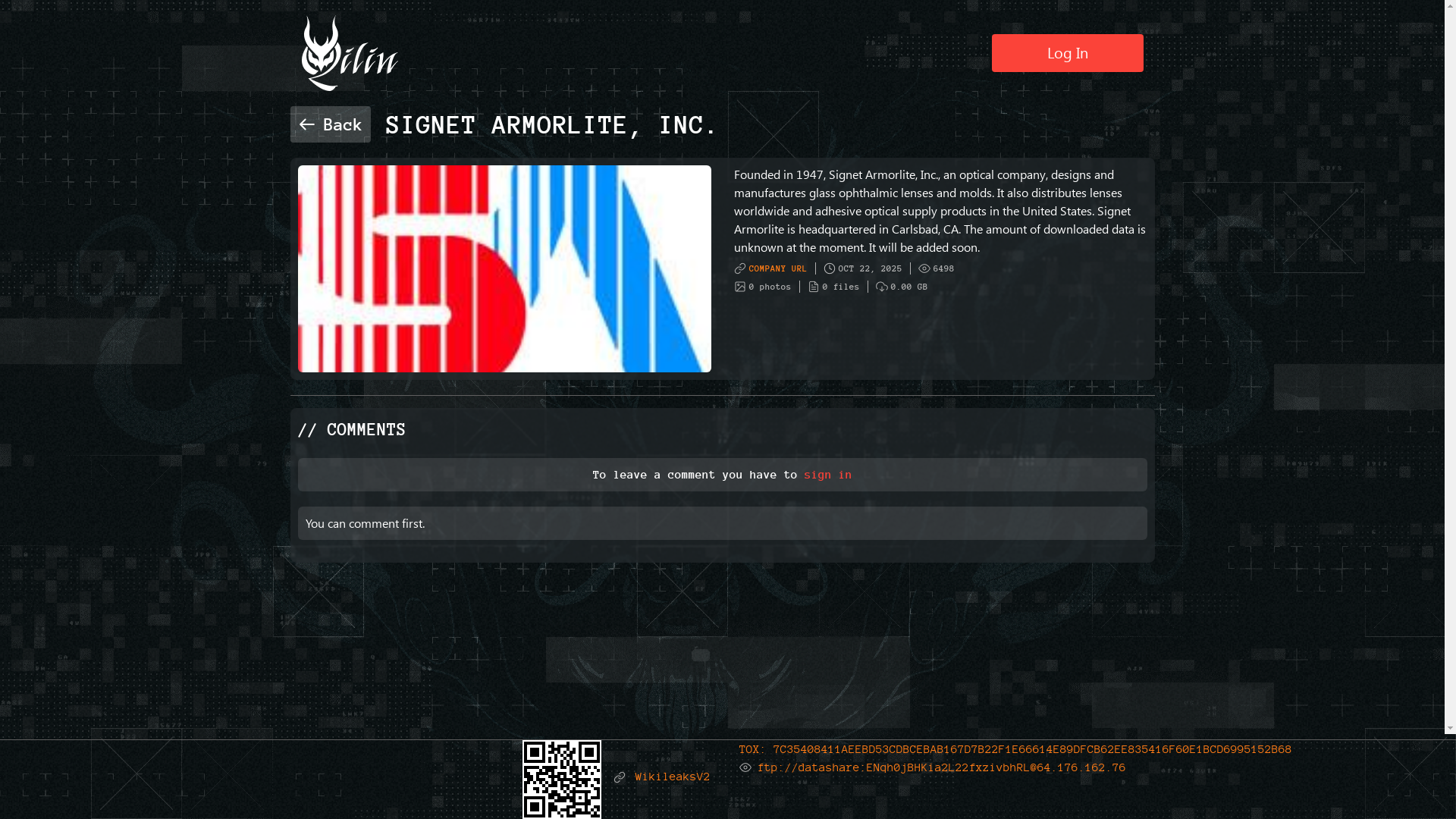 Screenshot del ataque