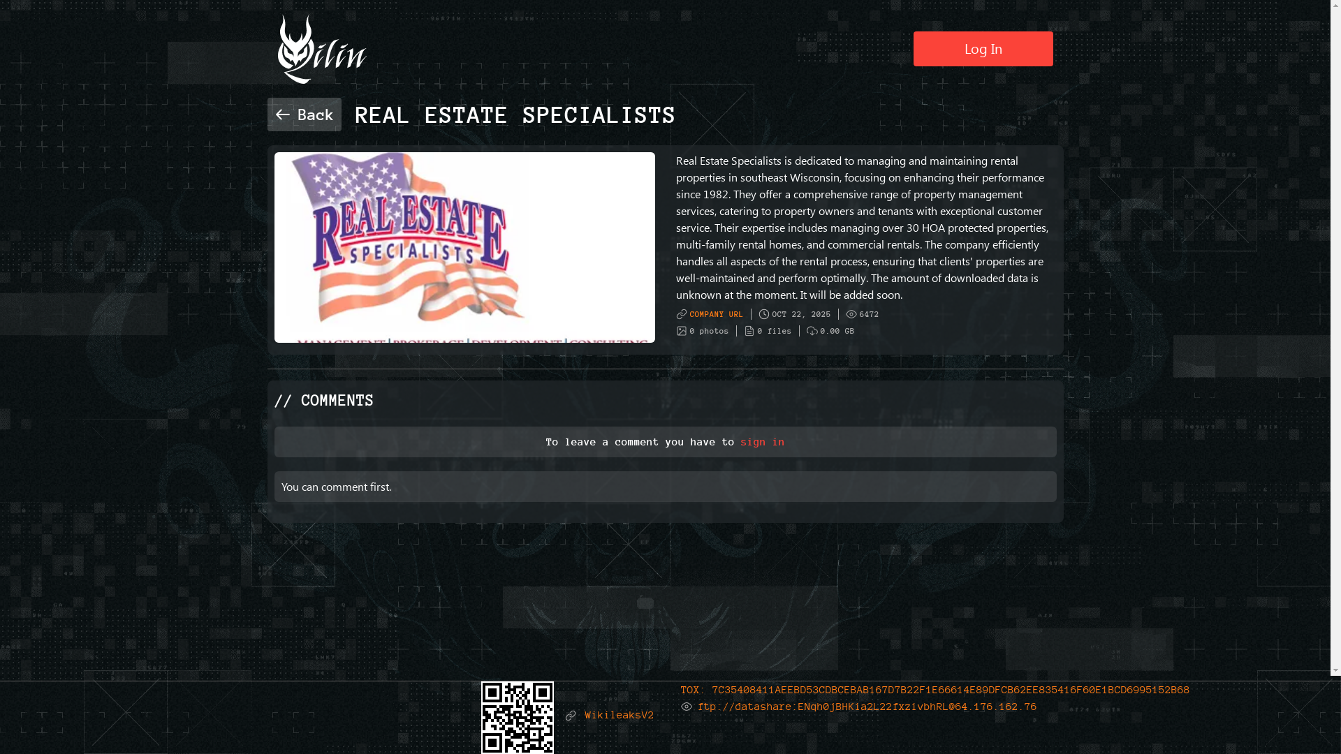 Screenshot del ataque