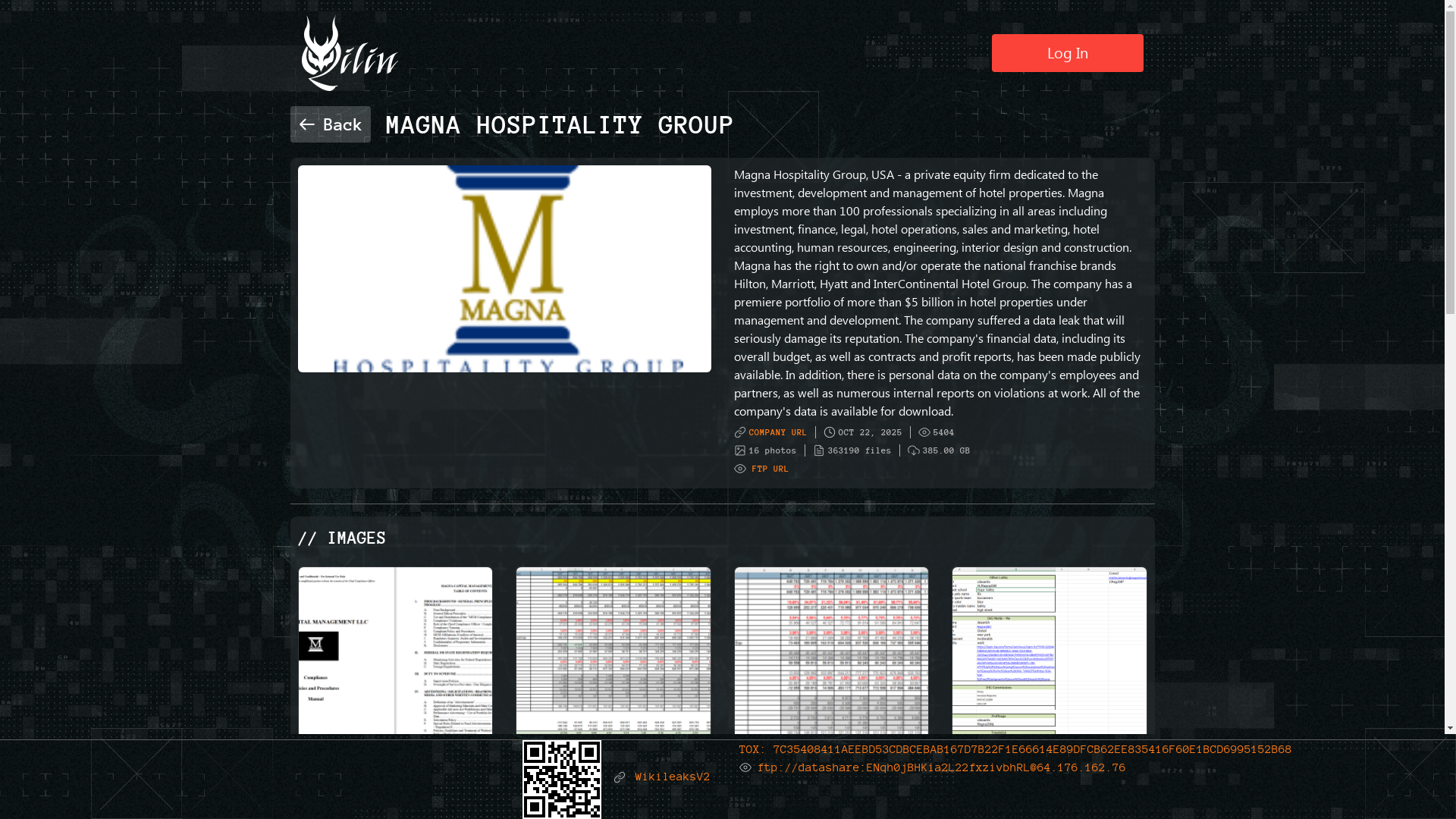 Screenshot del ataque