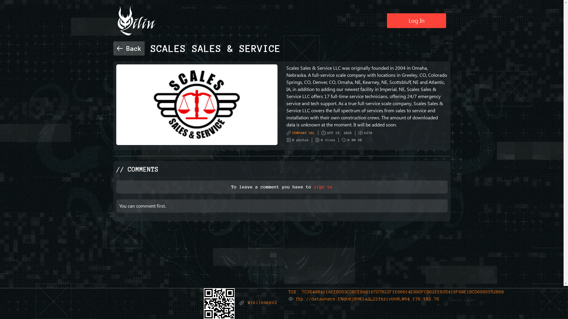 Screenshot del ataque