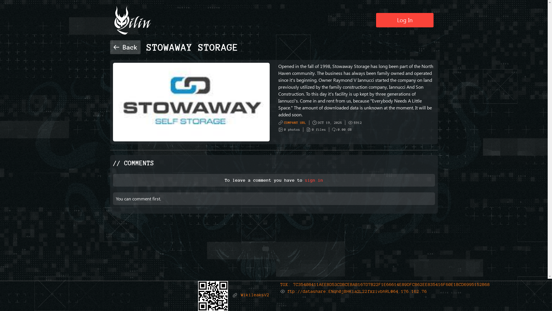 Screenshot del ataque