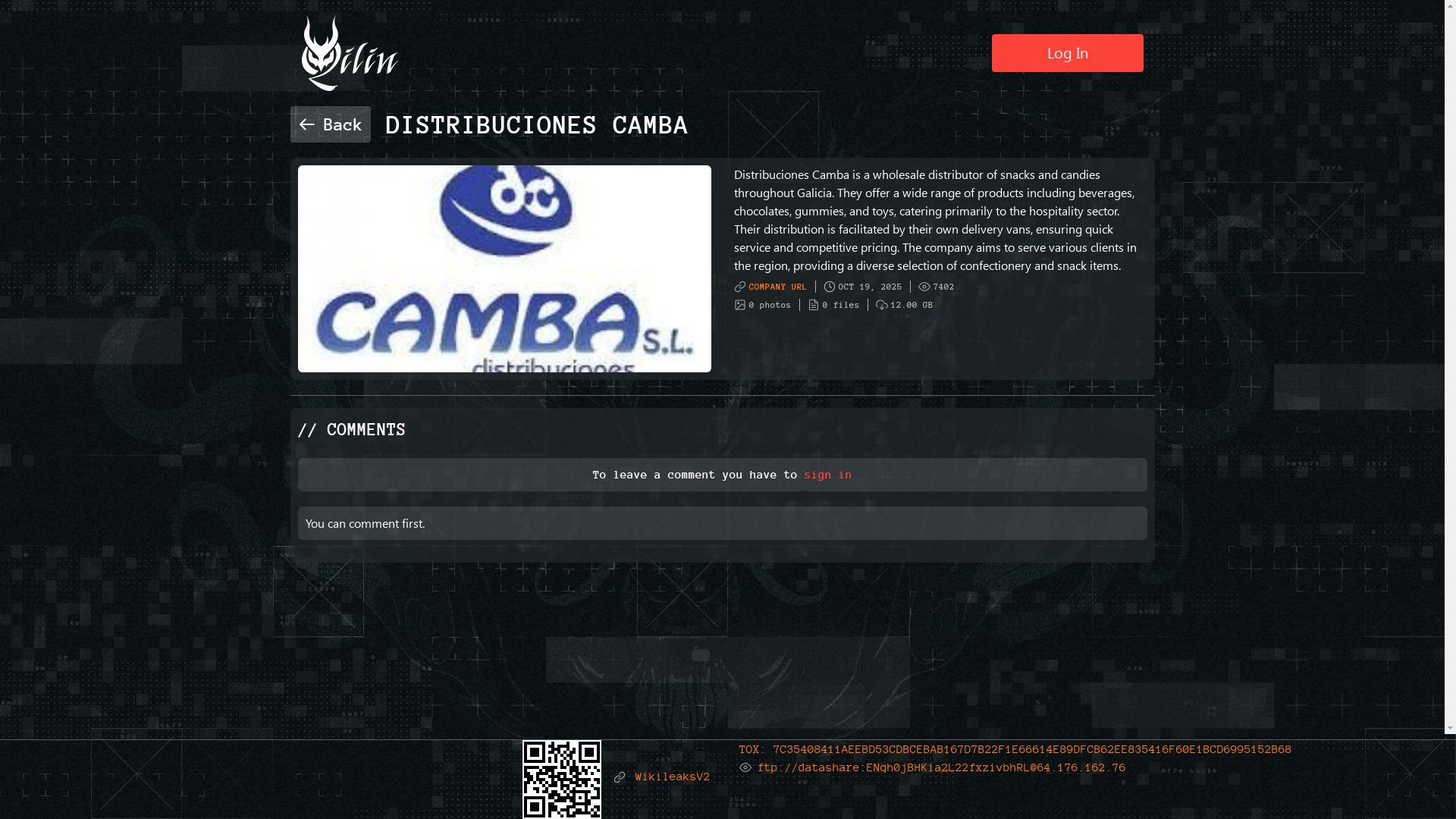 Screenshot del ataque