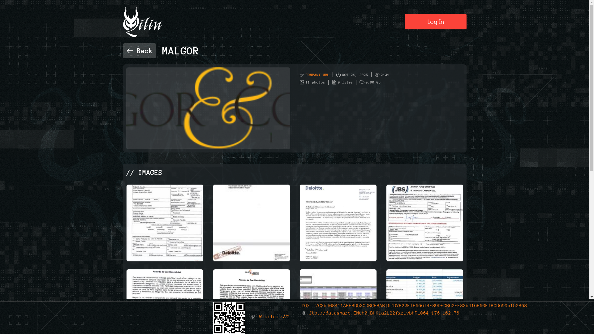 Screenshot del ataque