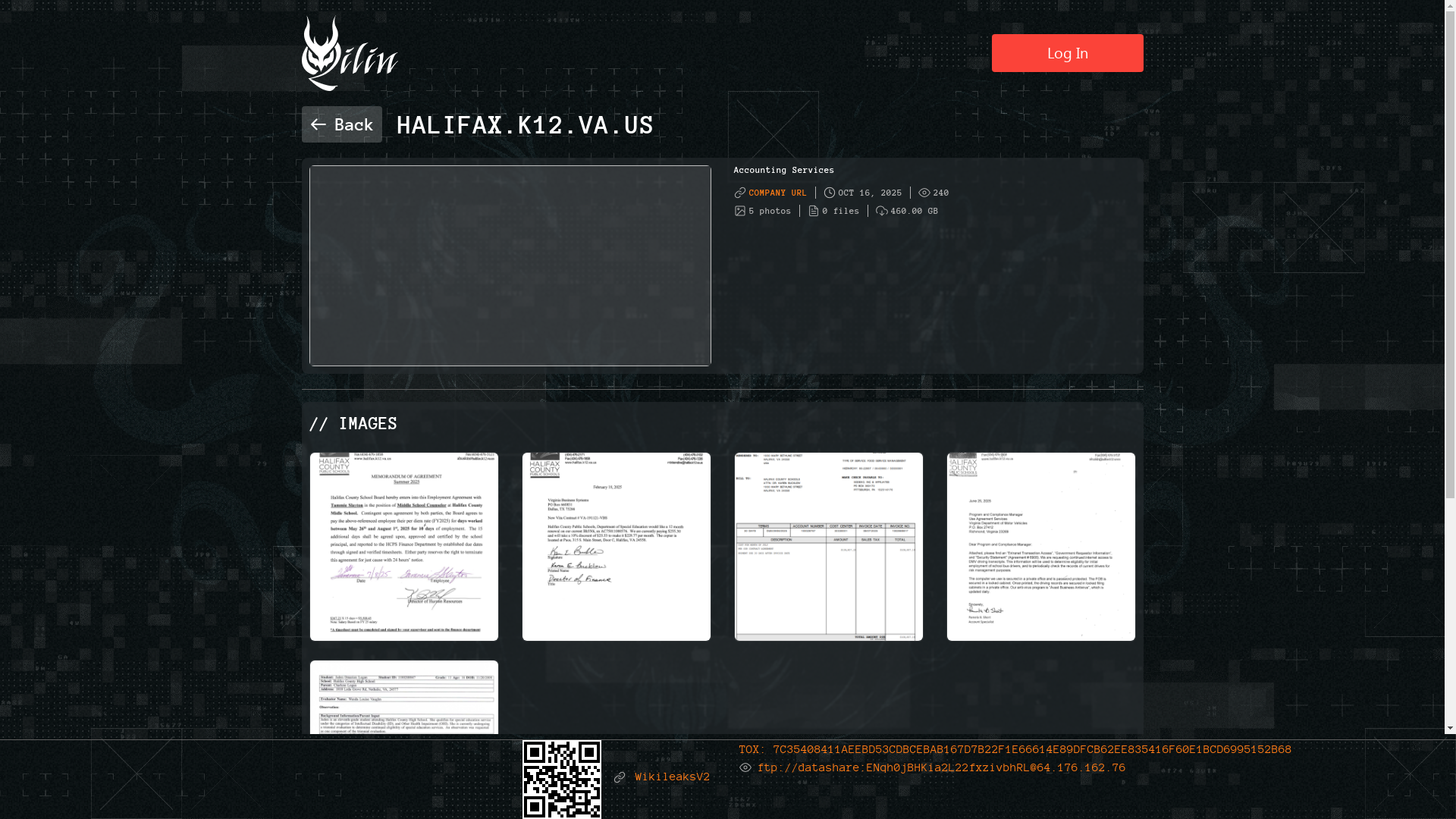 Screenshot del ataque