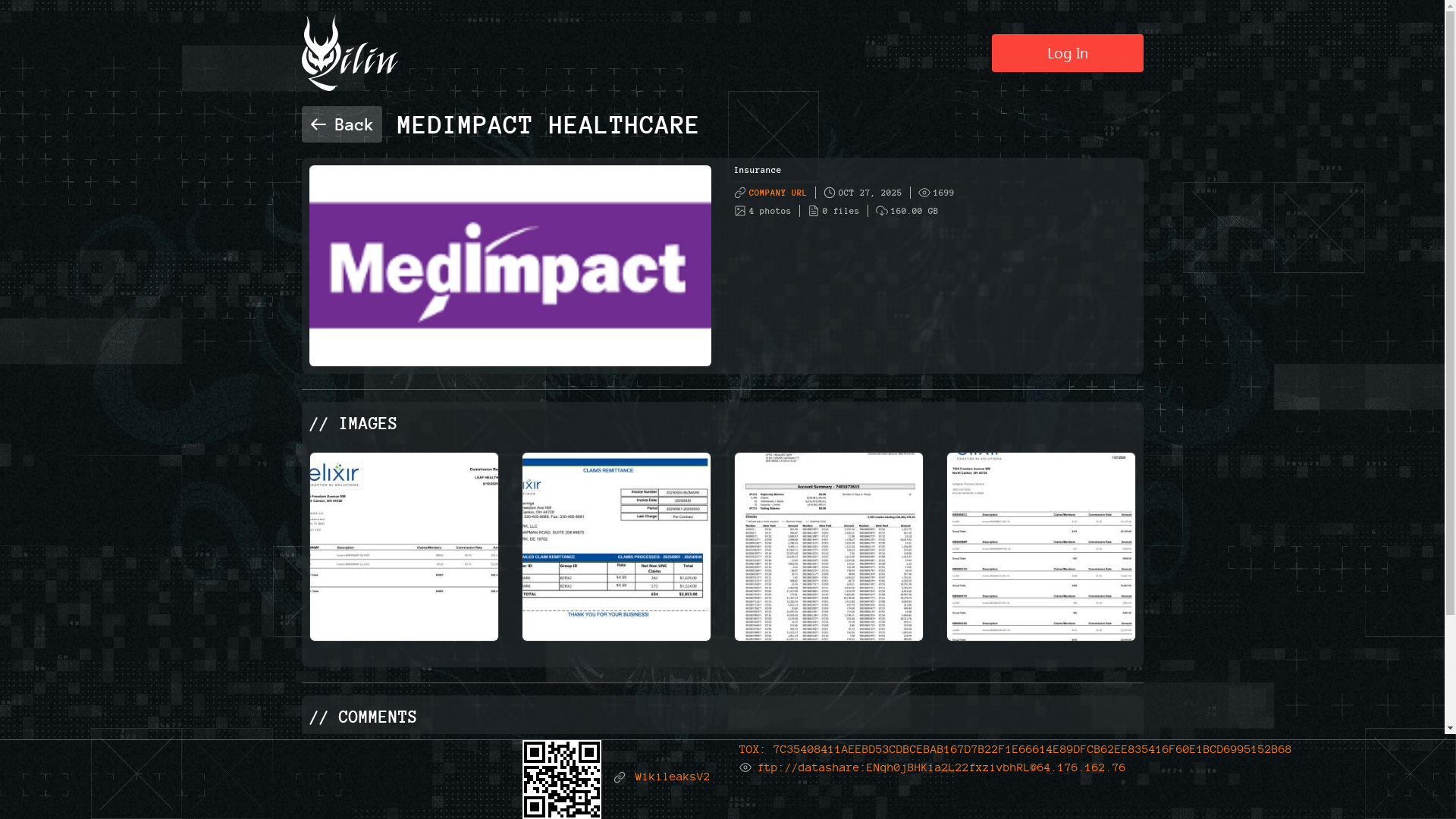 Screenshot del ataque