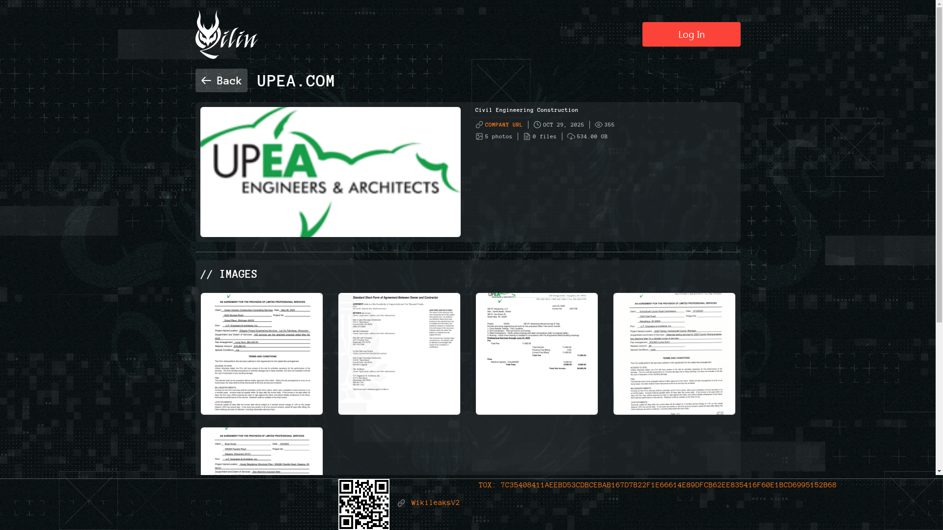 Screenshot del ataque