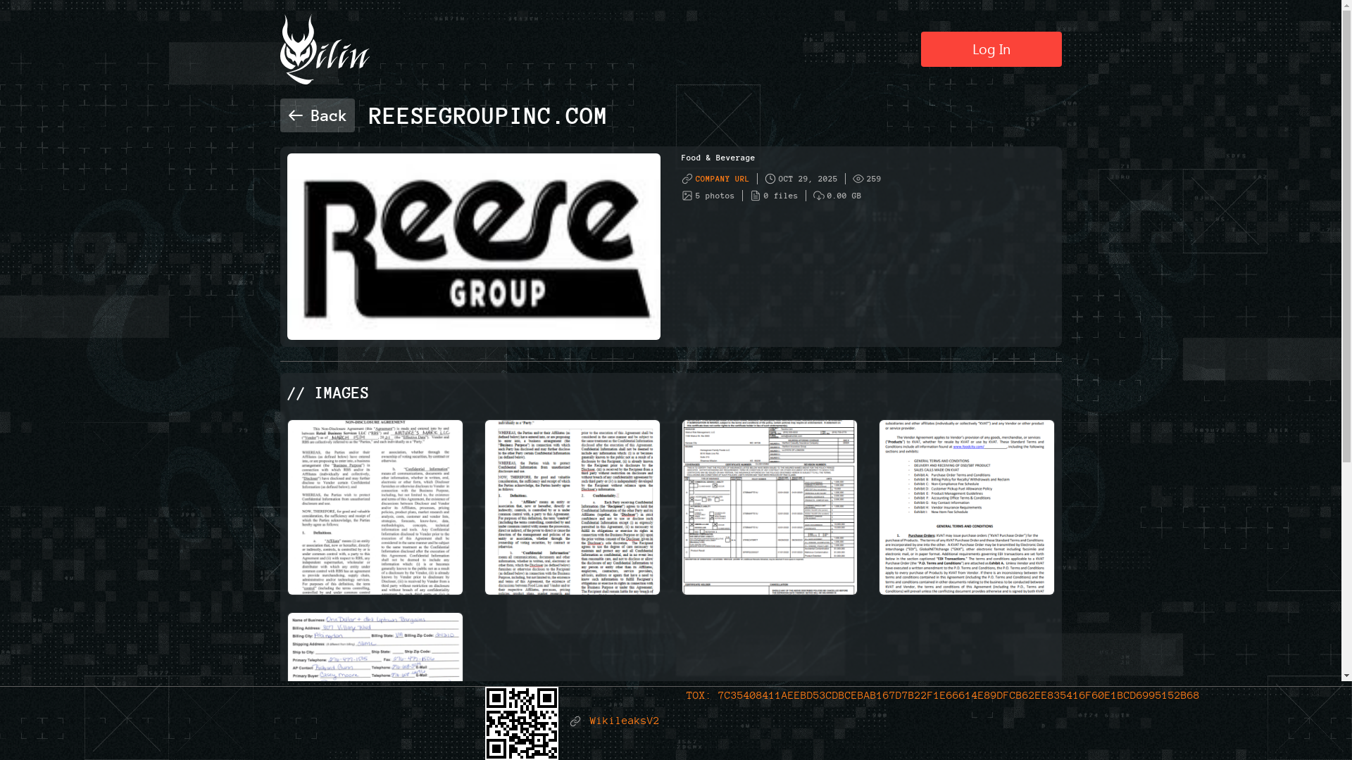 Screenshot del ataque