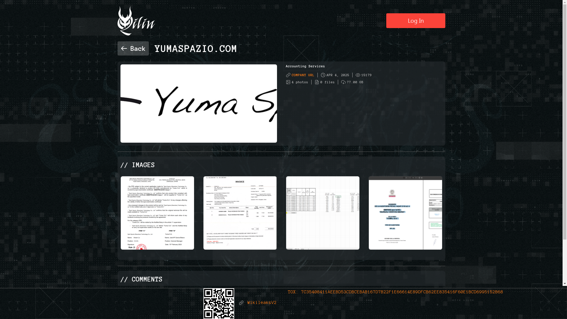 Screenshot del ataque