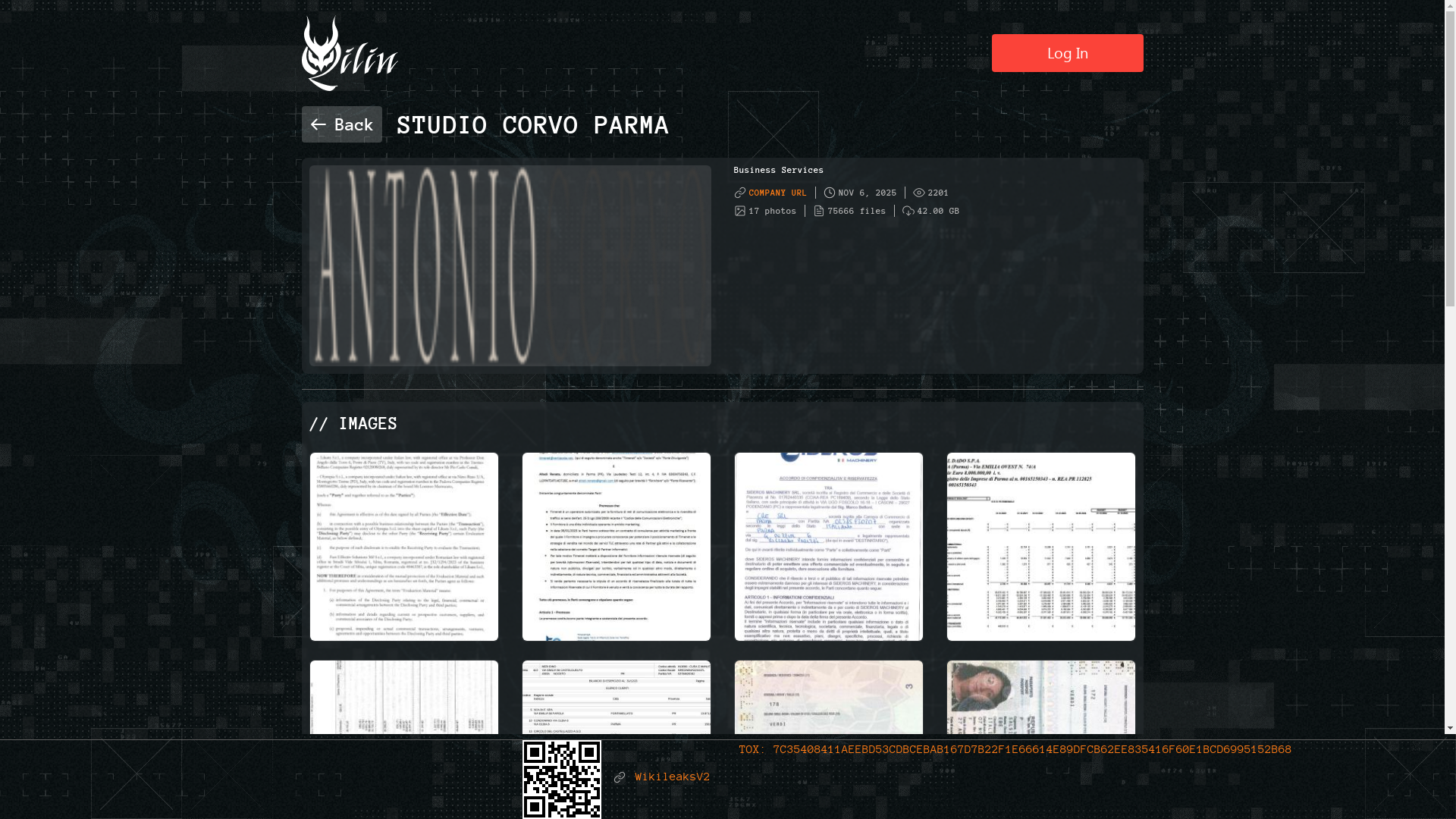 Screenshot del ataque