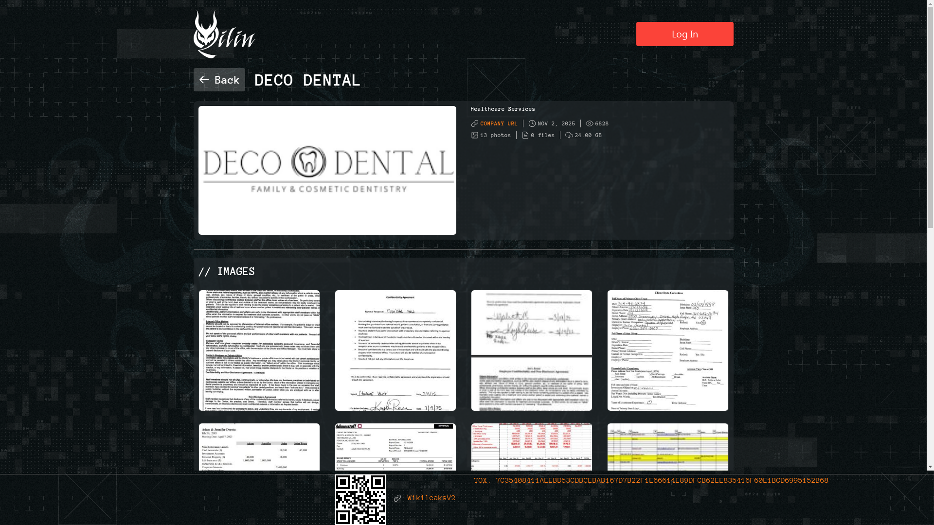 Screenshot del ataque