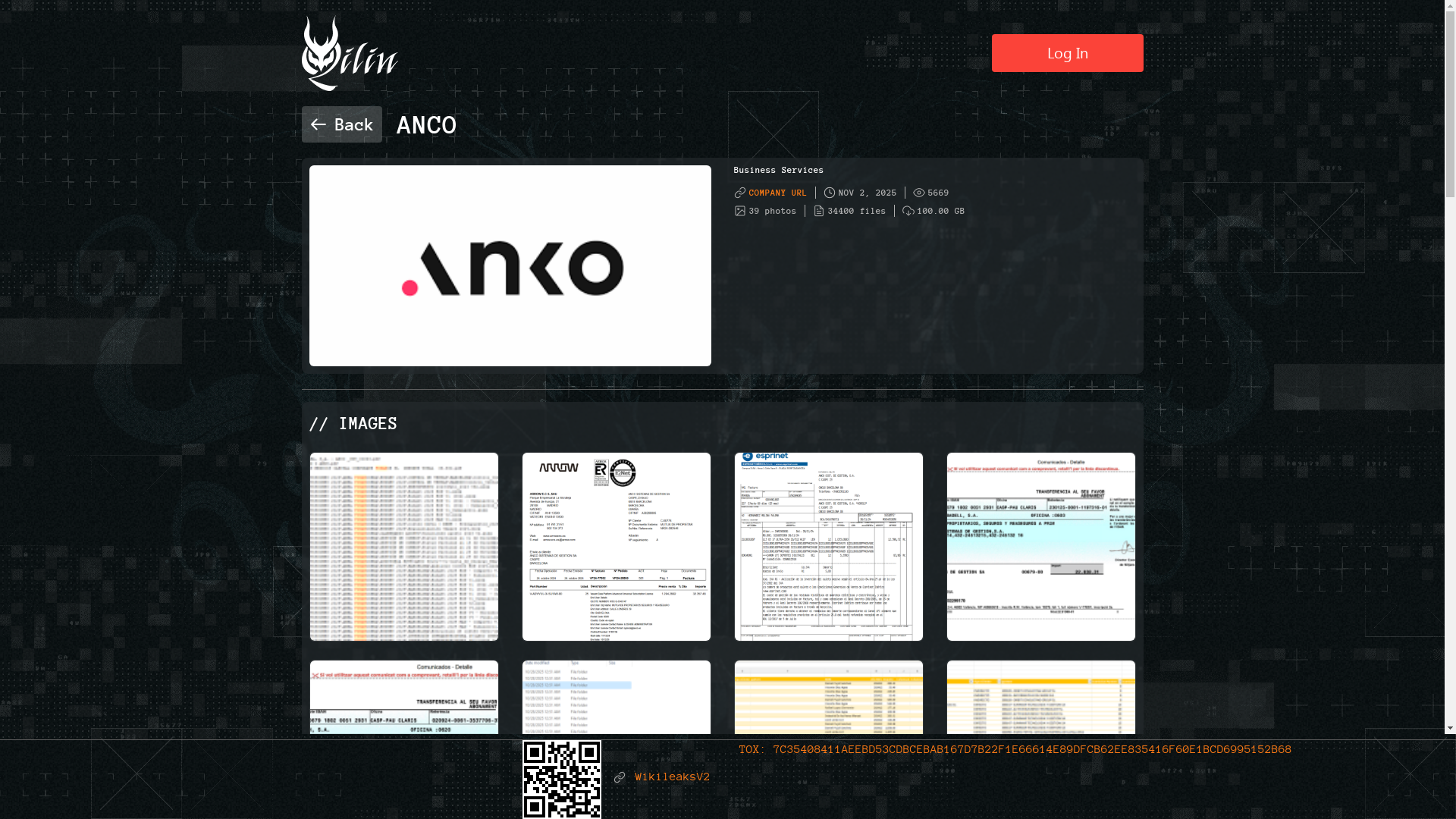 Screenshot del ataque