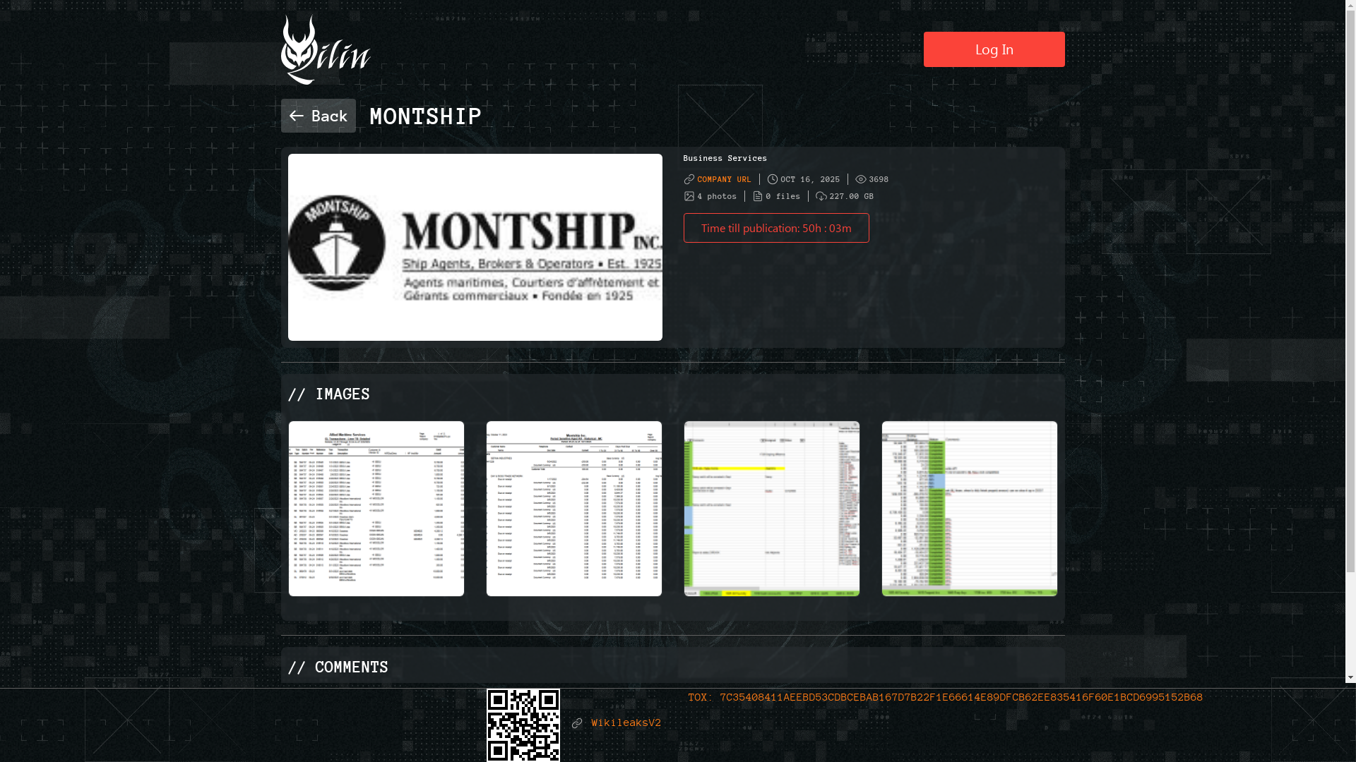 Screenshot del ataque