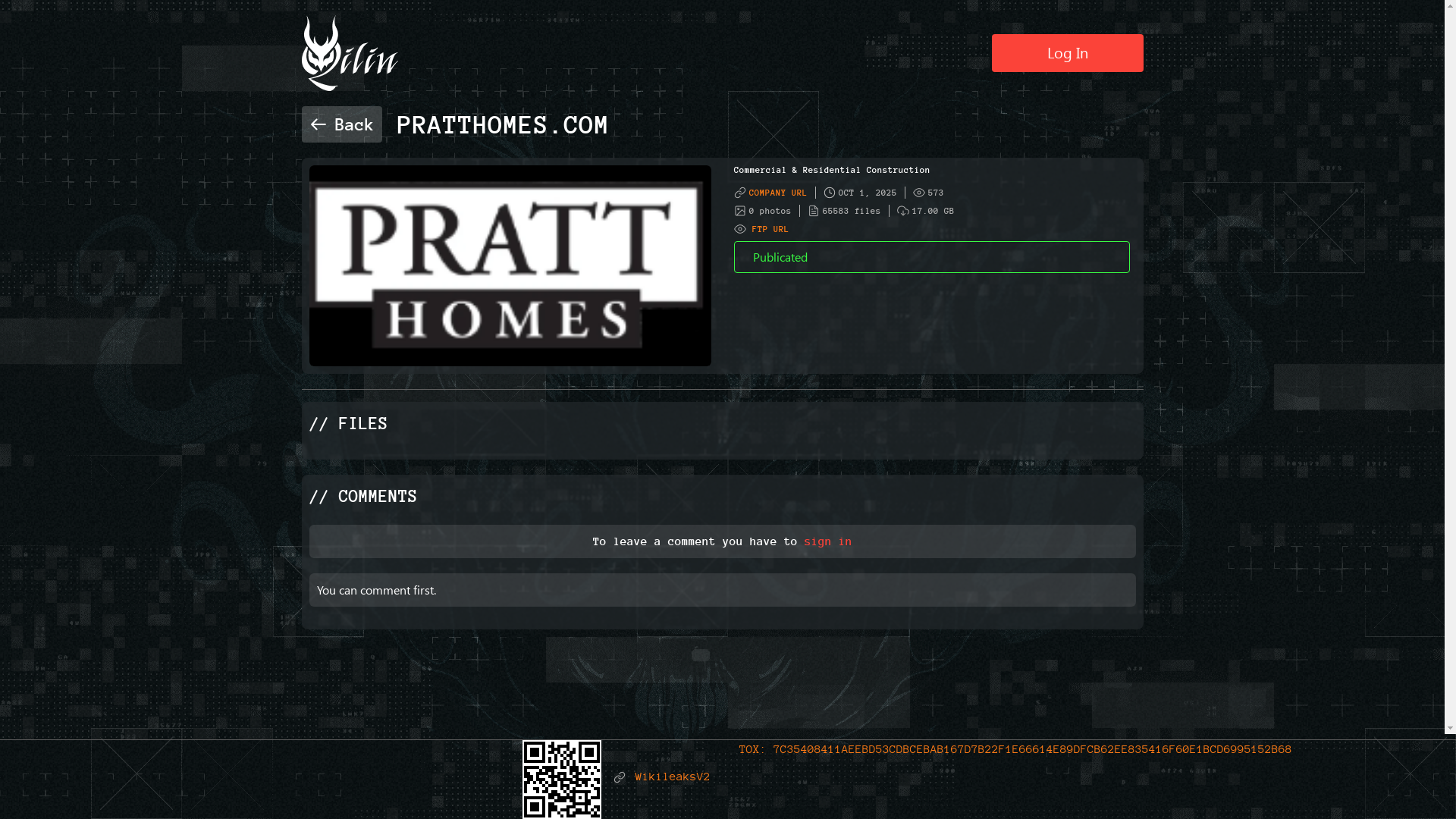 Screenshot del ataque