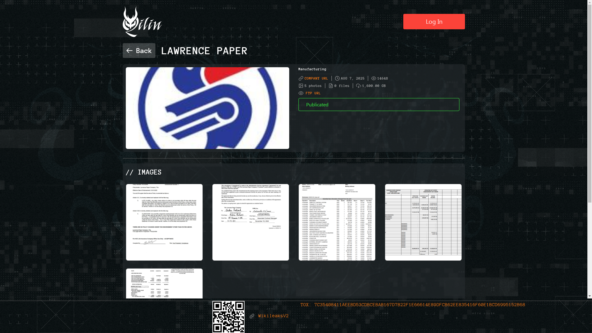 Screenshot del ataque