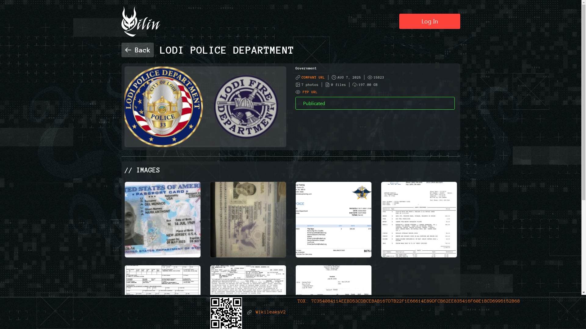 Screenshot del ataque