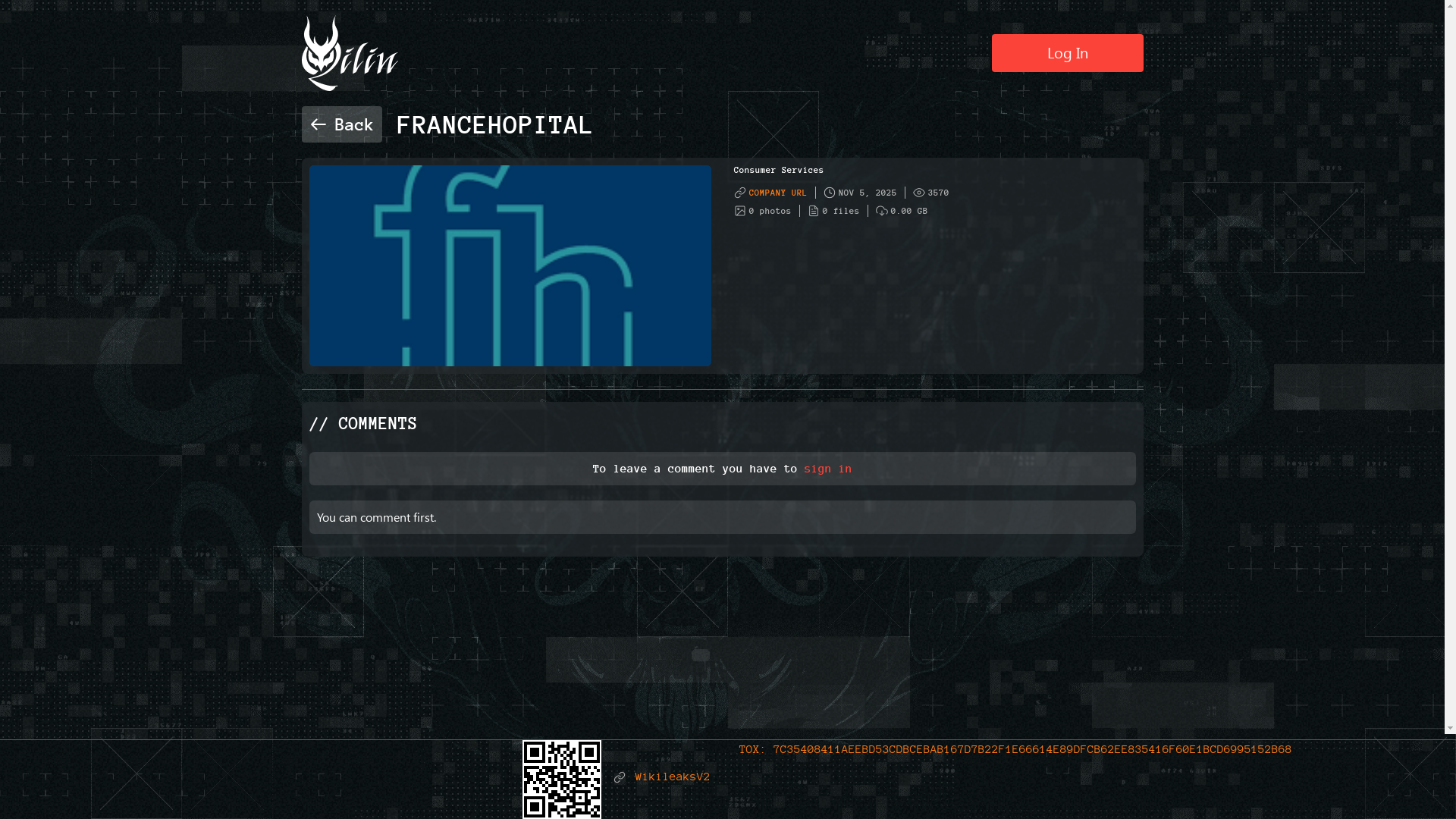 Screenshot del ataque