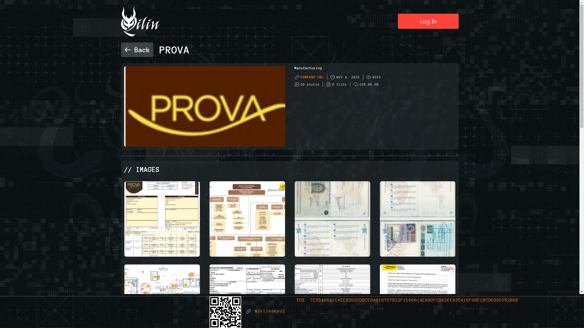 Screenshot del ataque