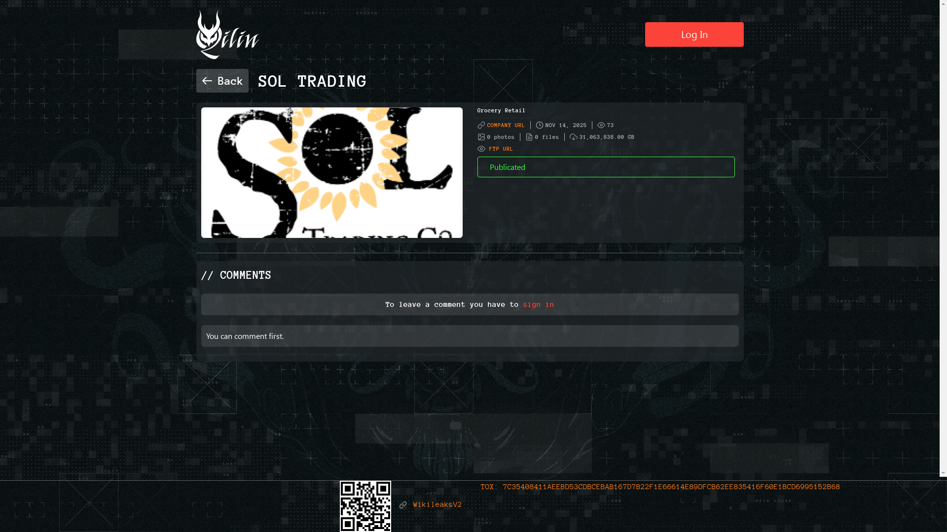 Screenshot del ataque