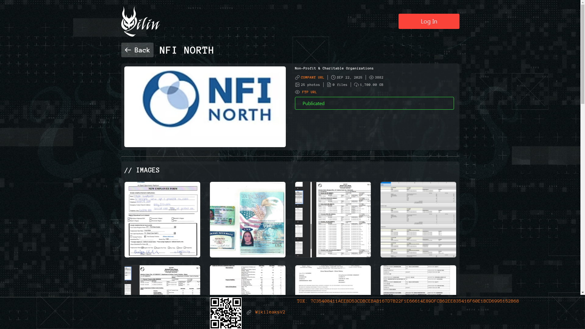 Screenshot del ataque