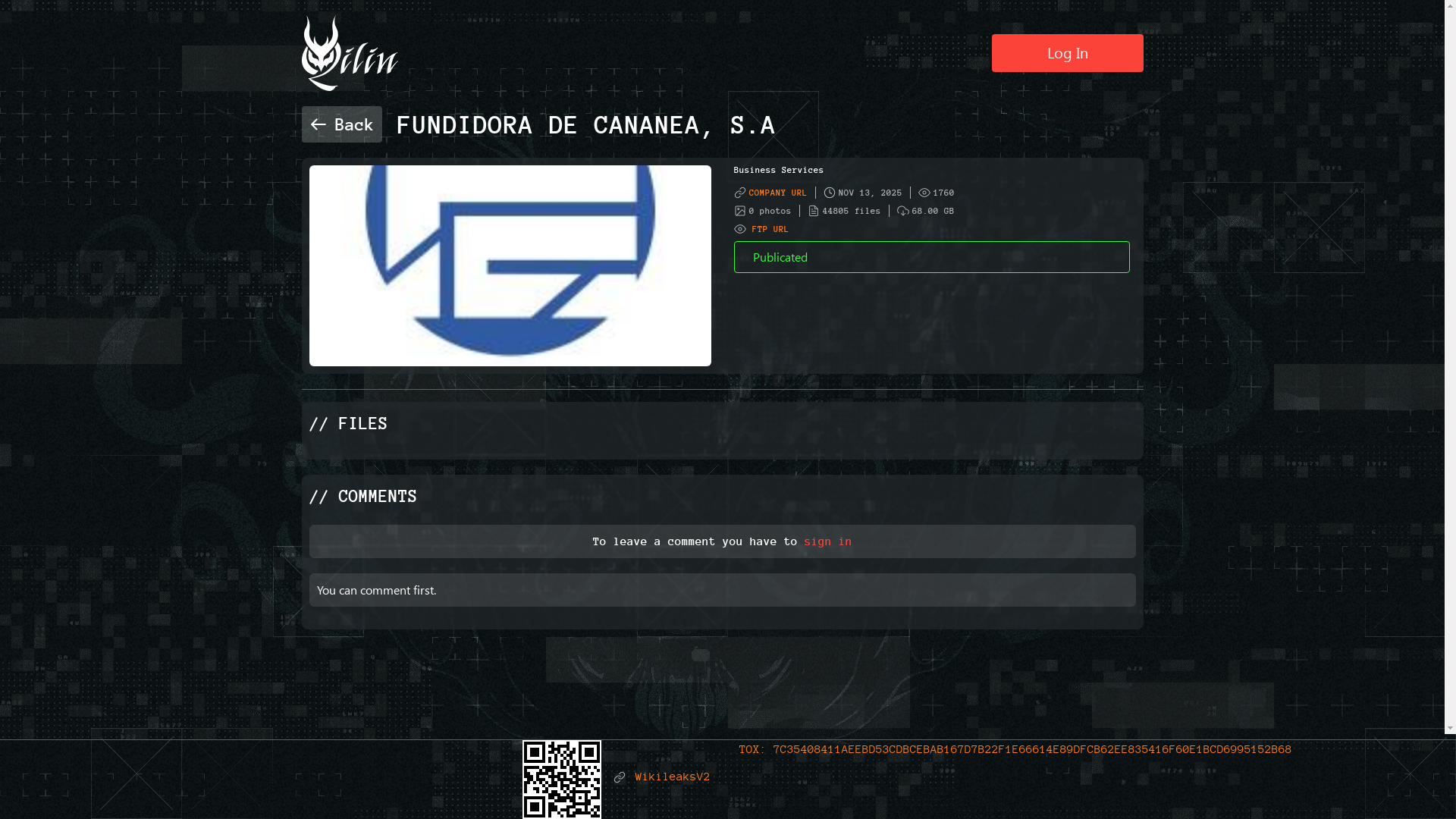 Screenshot del ataque