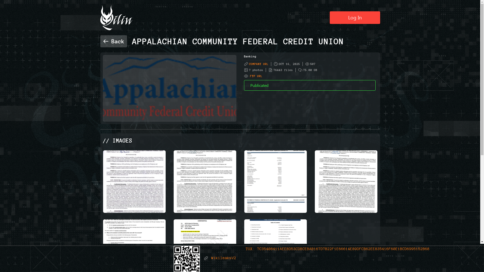 Screenshot del ataque