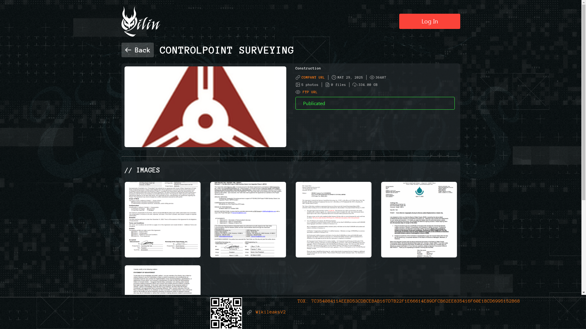 Screenshot del ataque