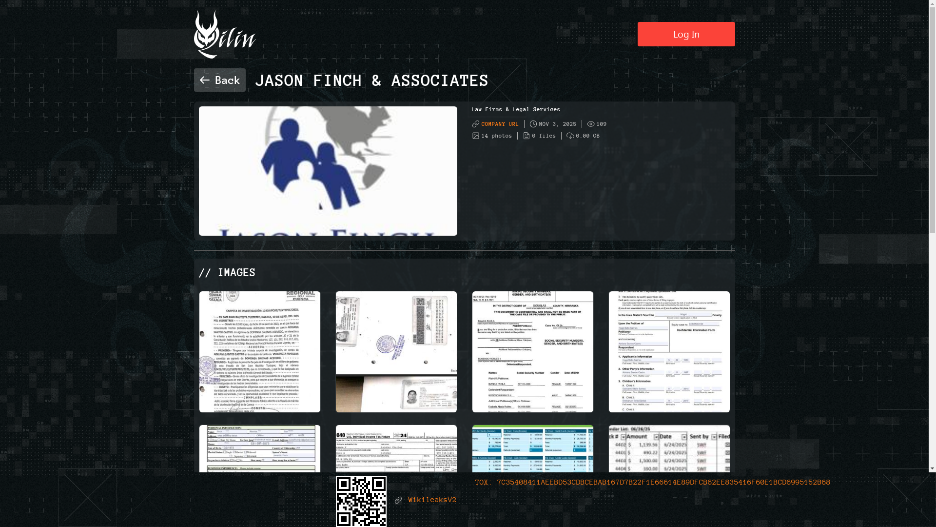 Screenshot del ataque