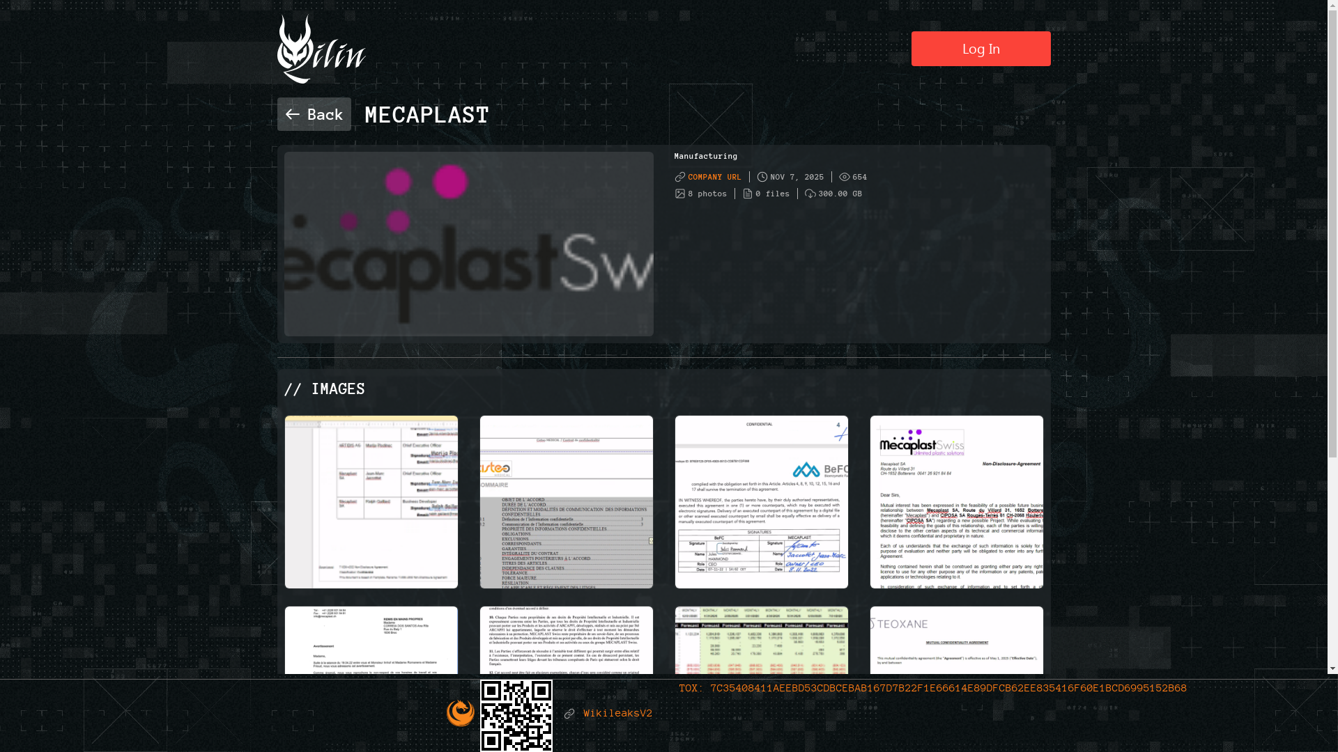 Screenshot del ataque