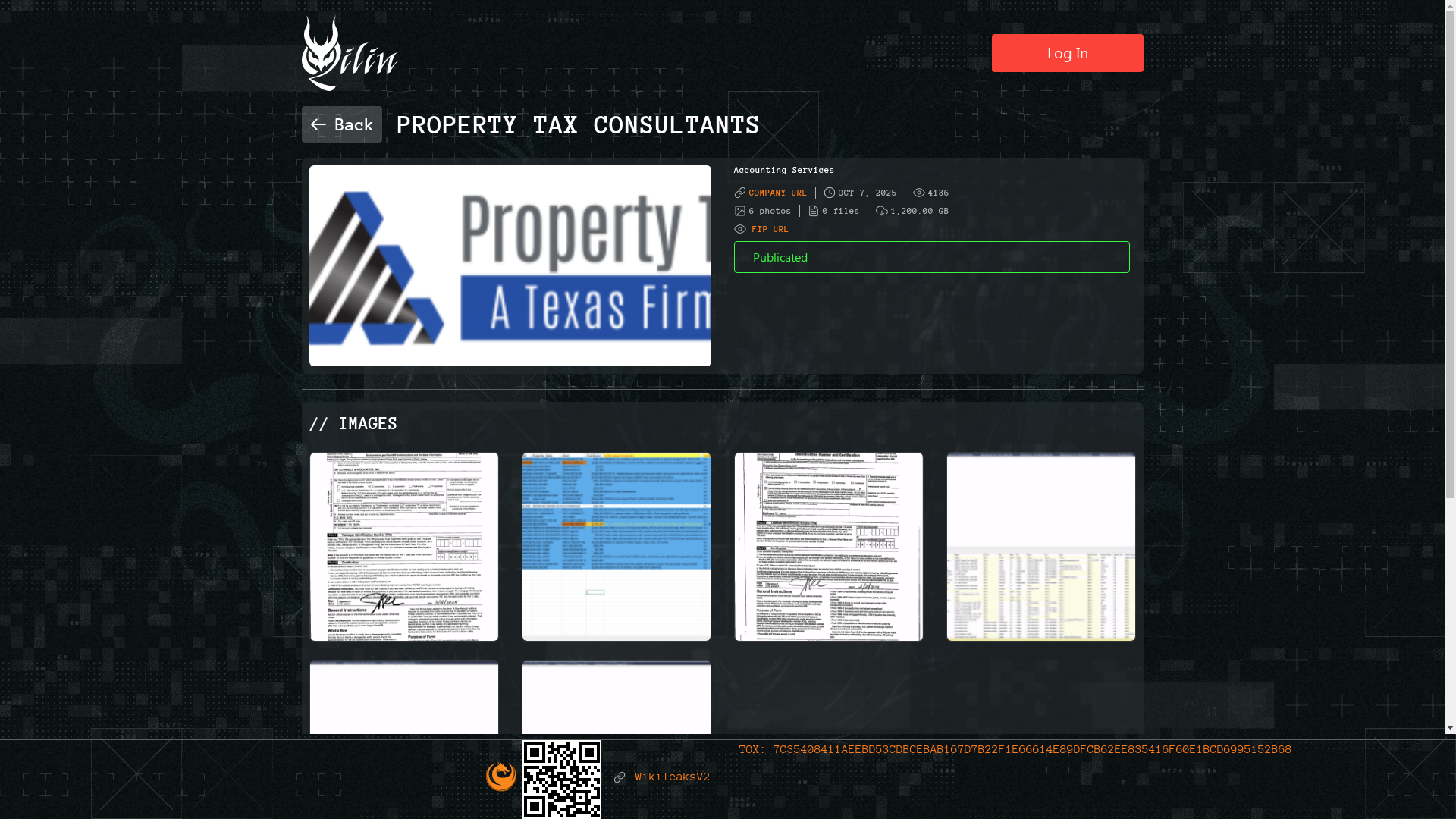 Screenshot del ataque