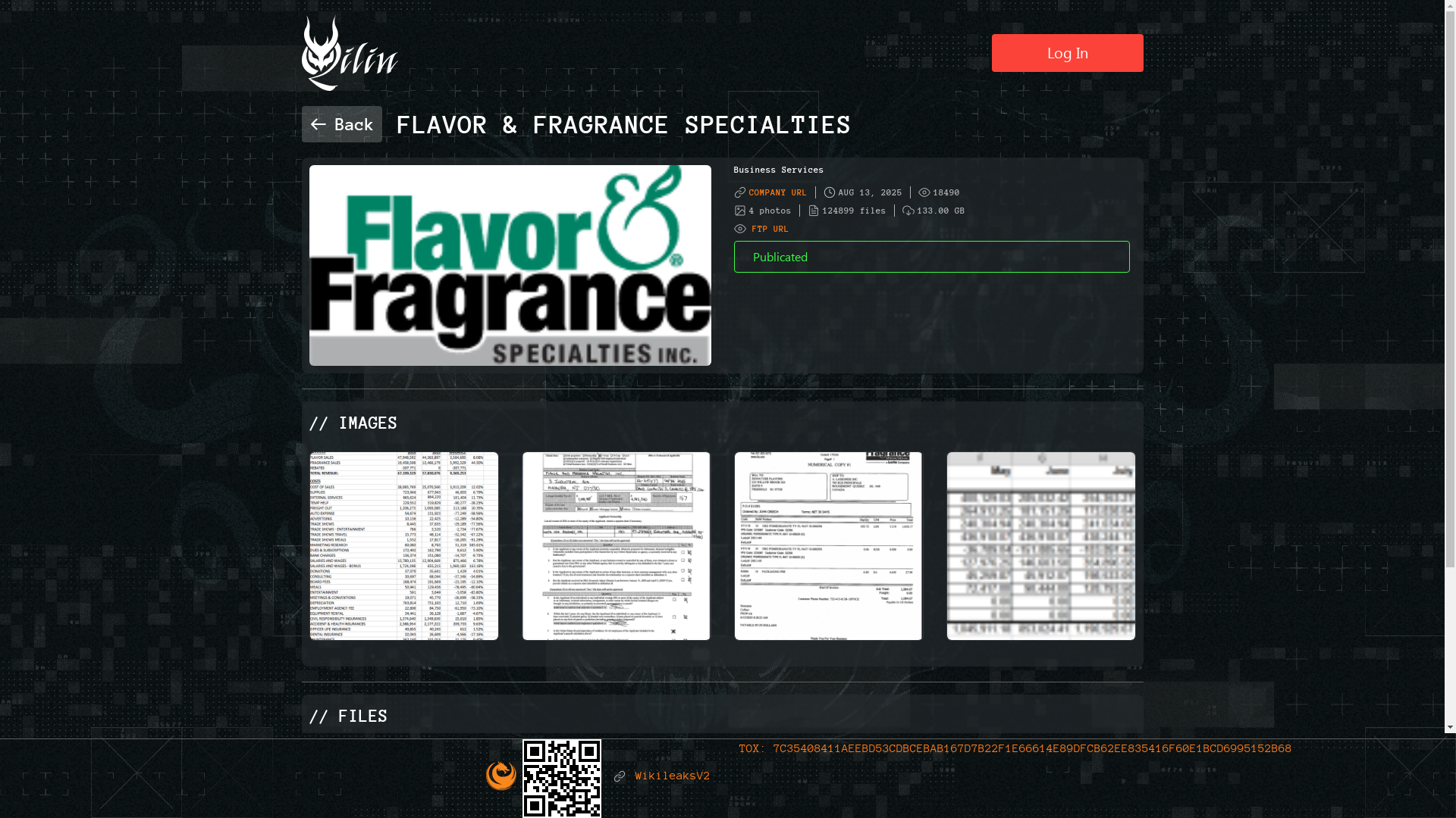 Screenshot del ataque