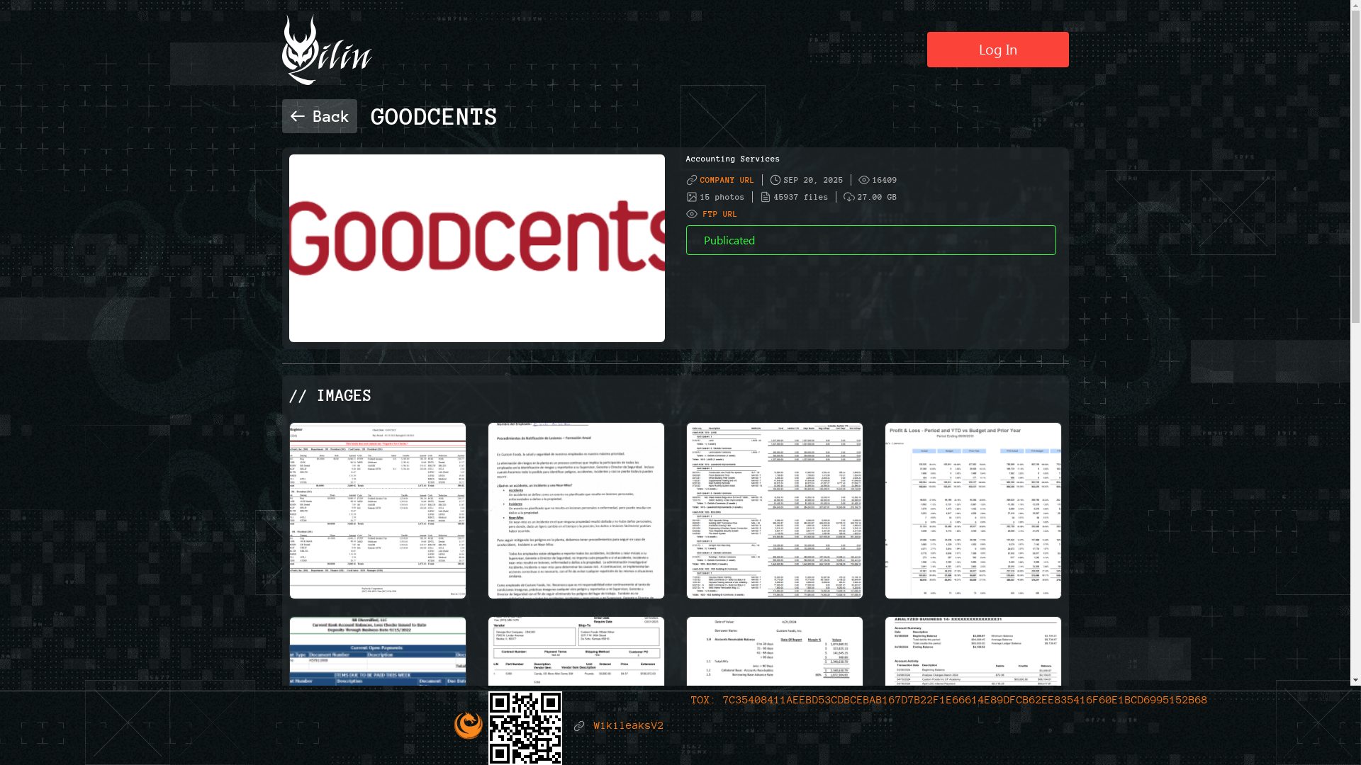 Screenshot del ataque