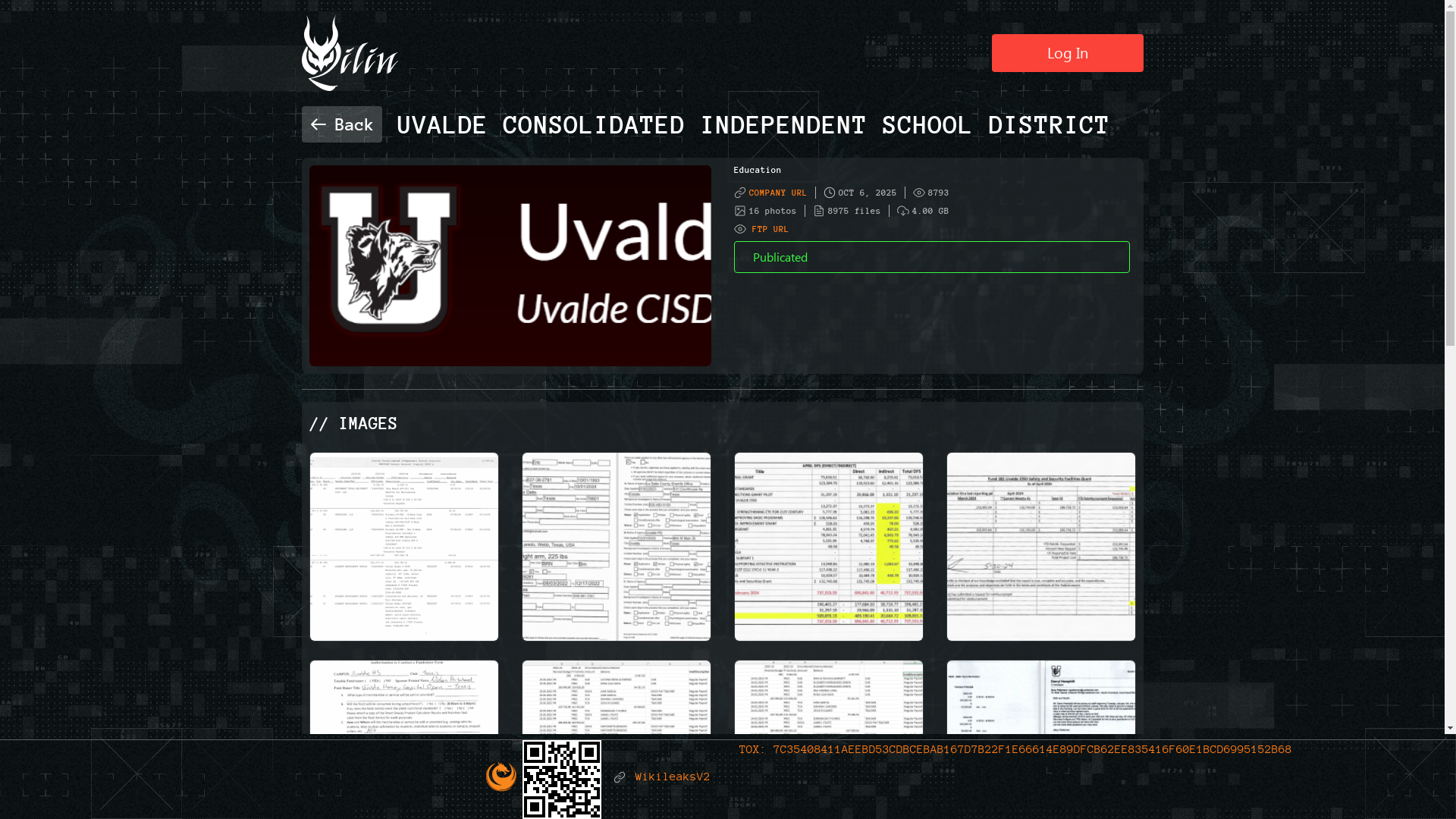 Screenshot del ataque