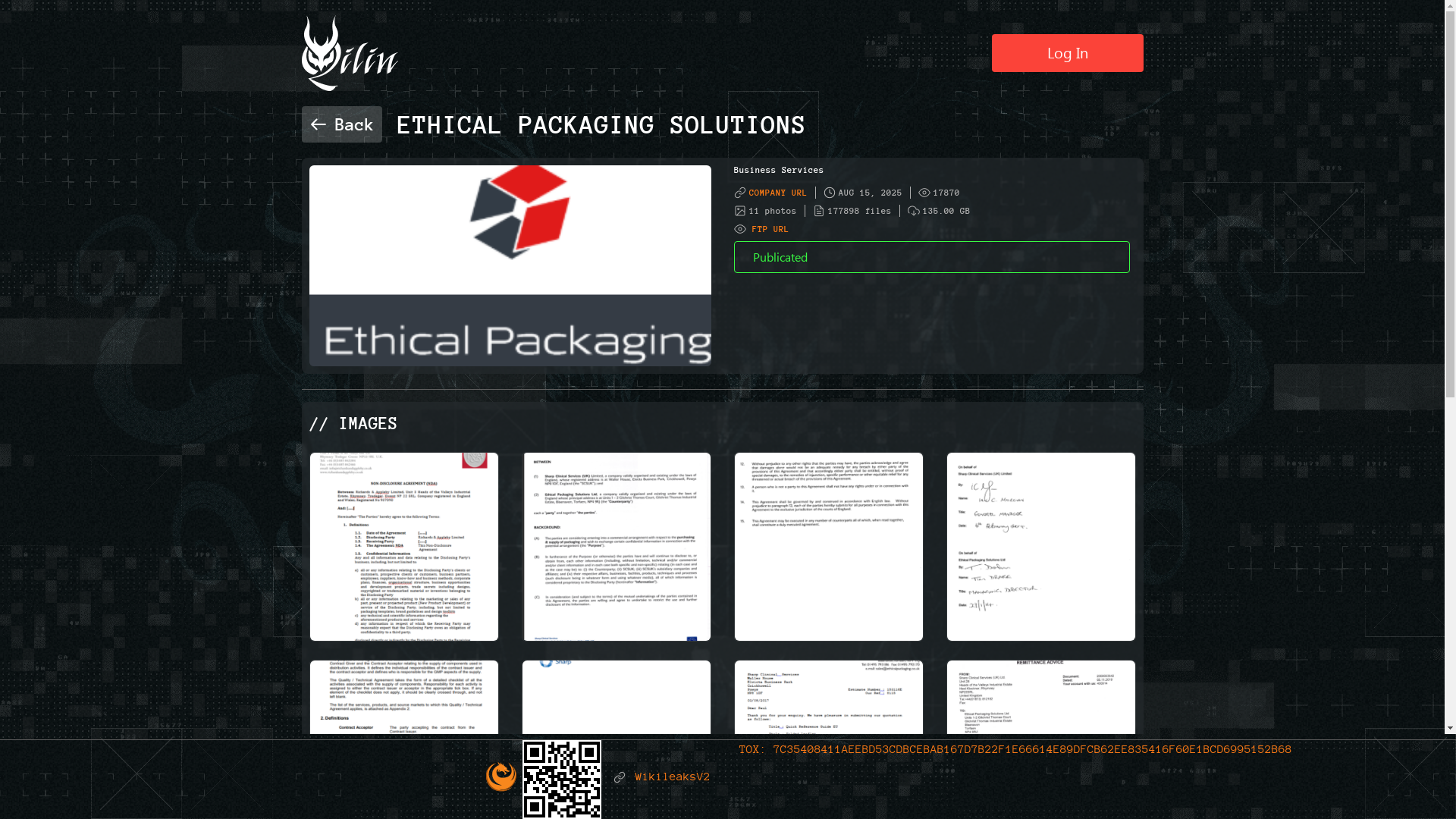 Screenshot del ataque