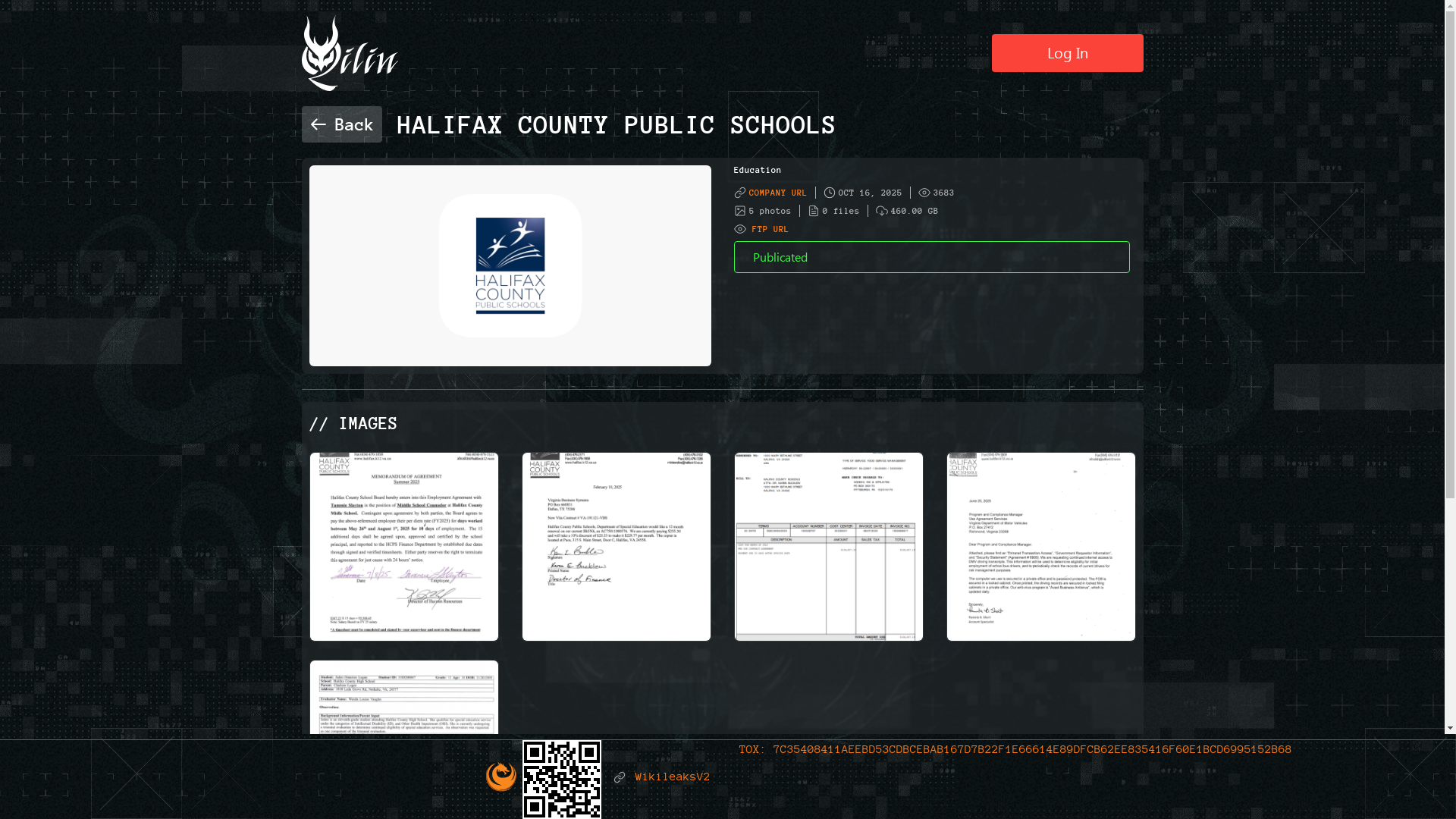 Screenshot del ataque