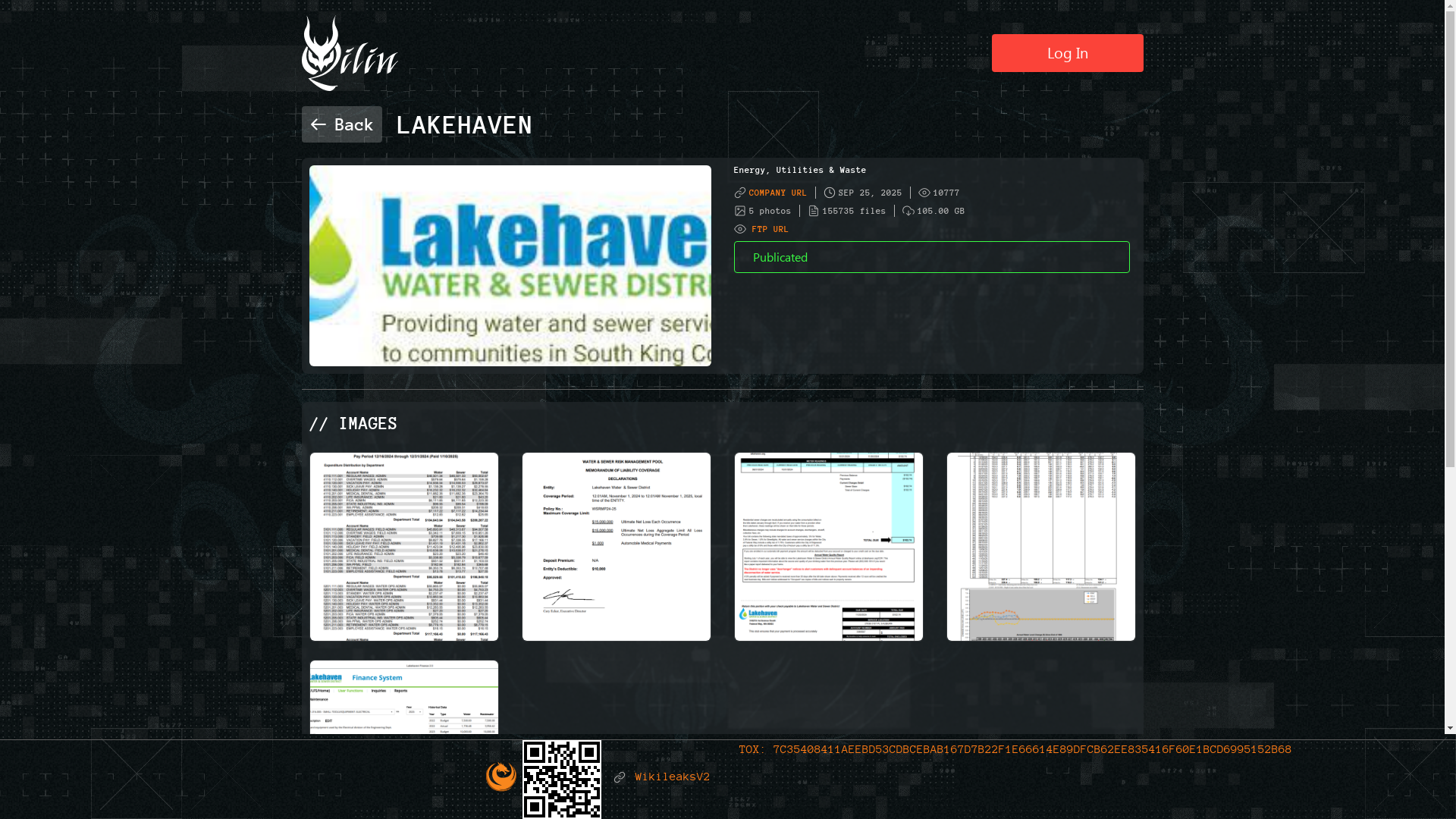 Screenshot del ataque