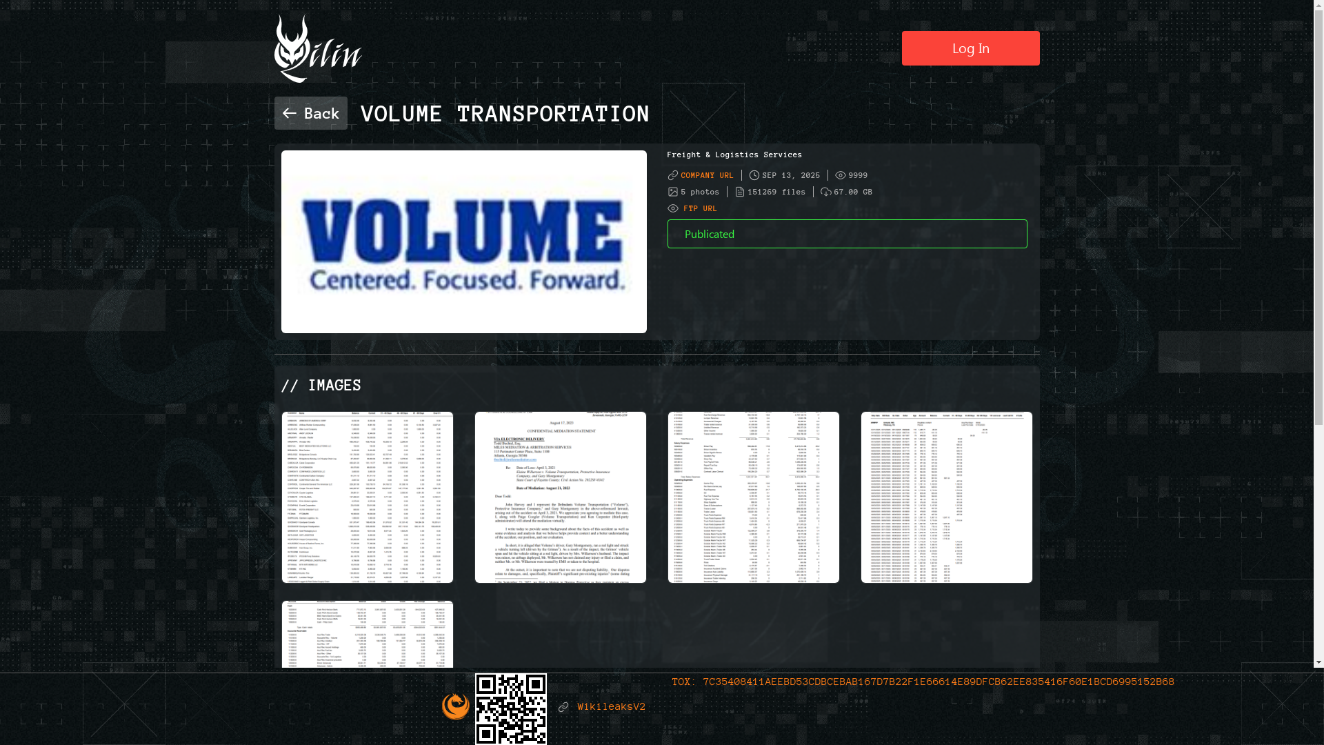 Screenshot del ataque