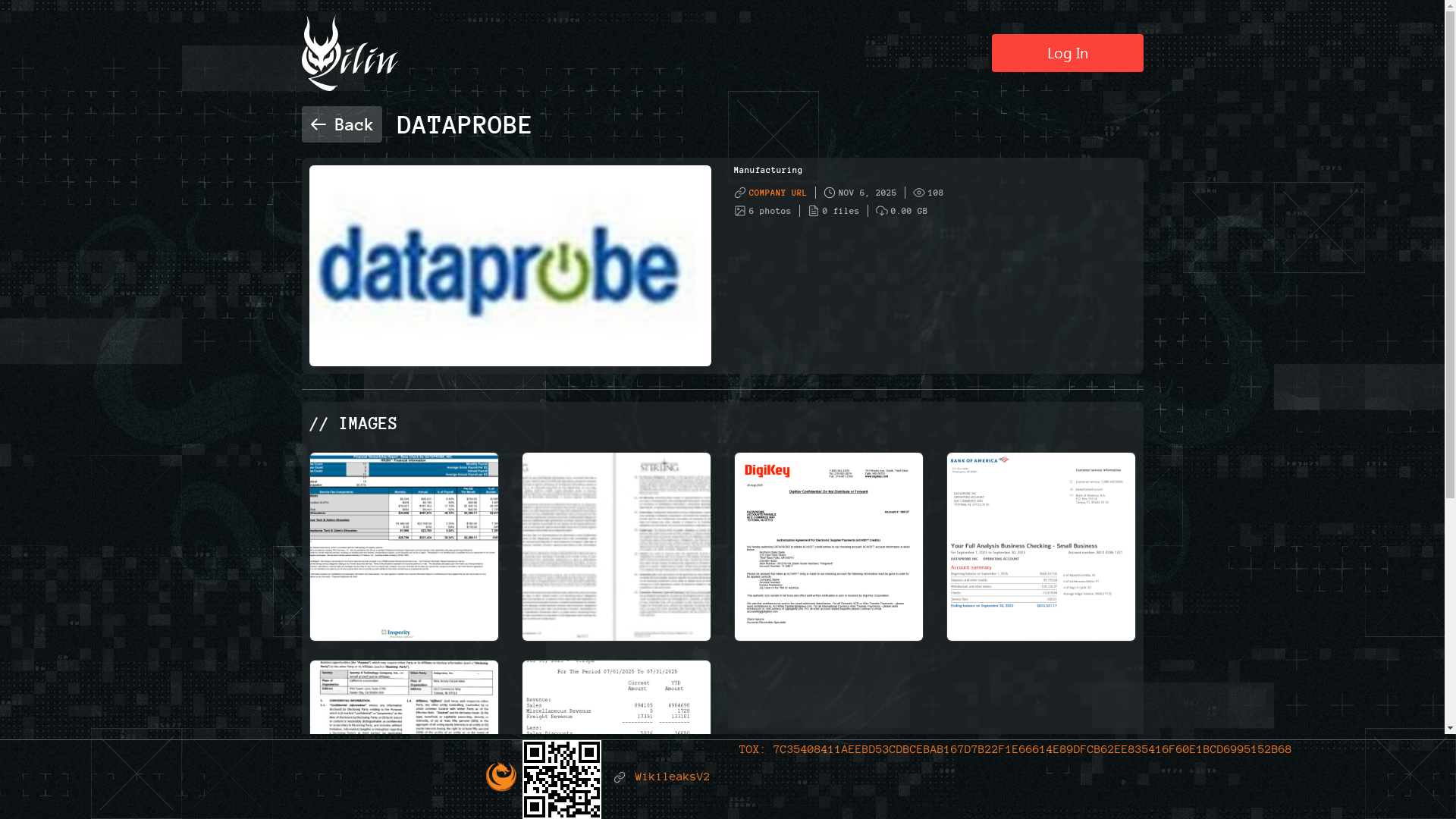 Screenshot del ataque