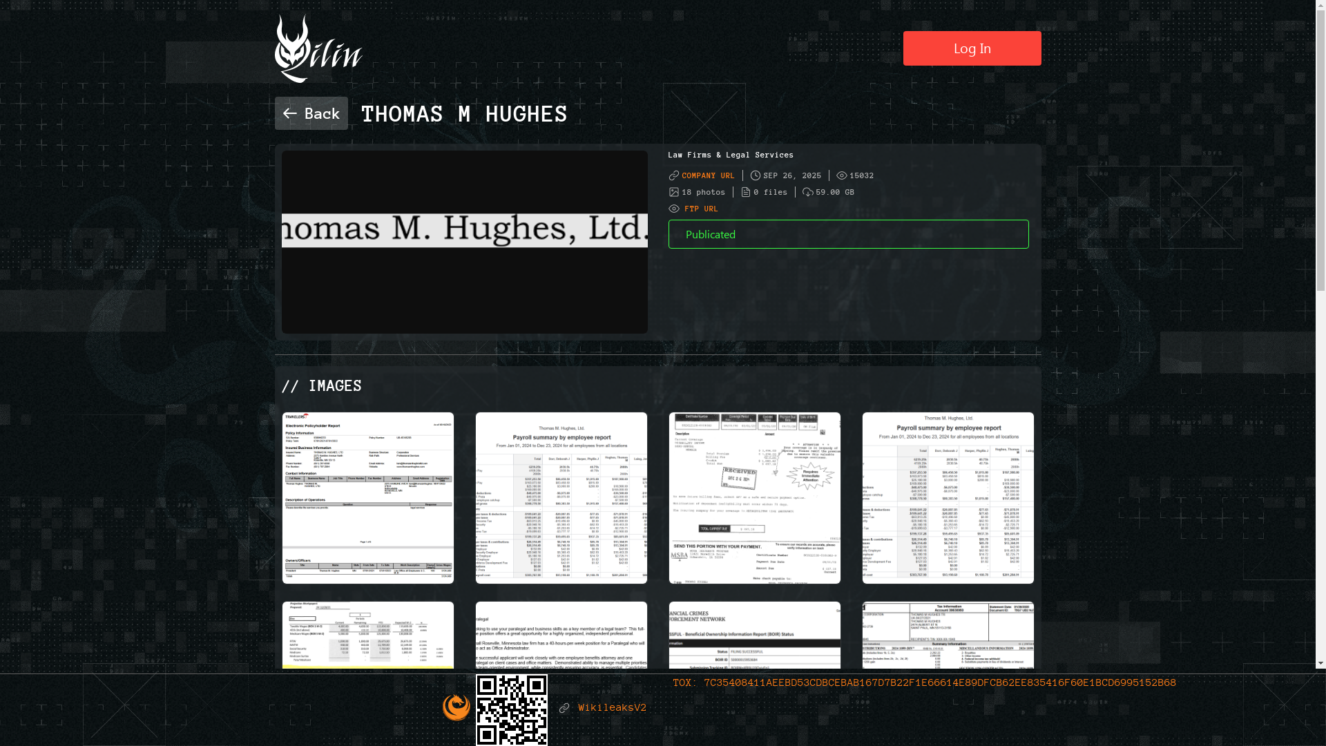 Screenshot del ataque