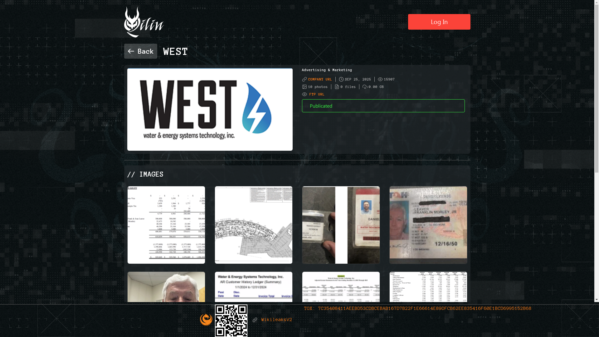 Screenshot del ataque