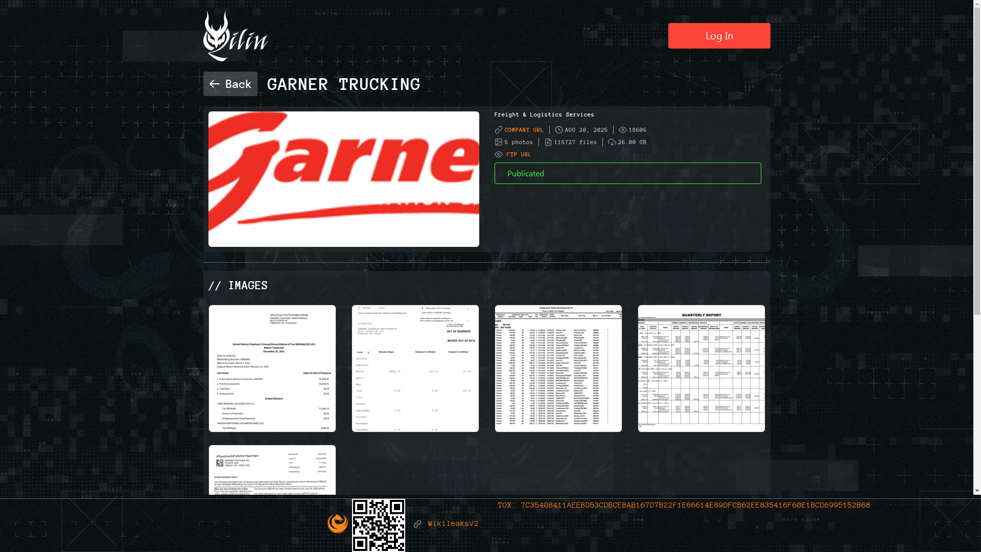 Screenshot del ataque