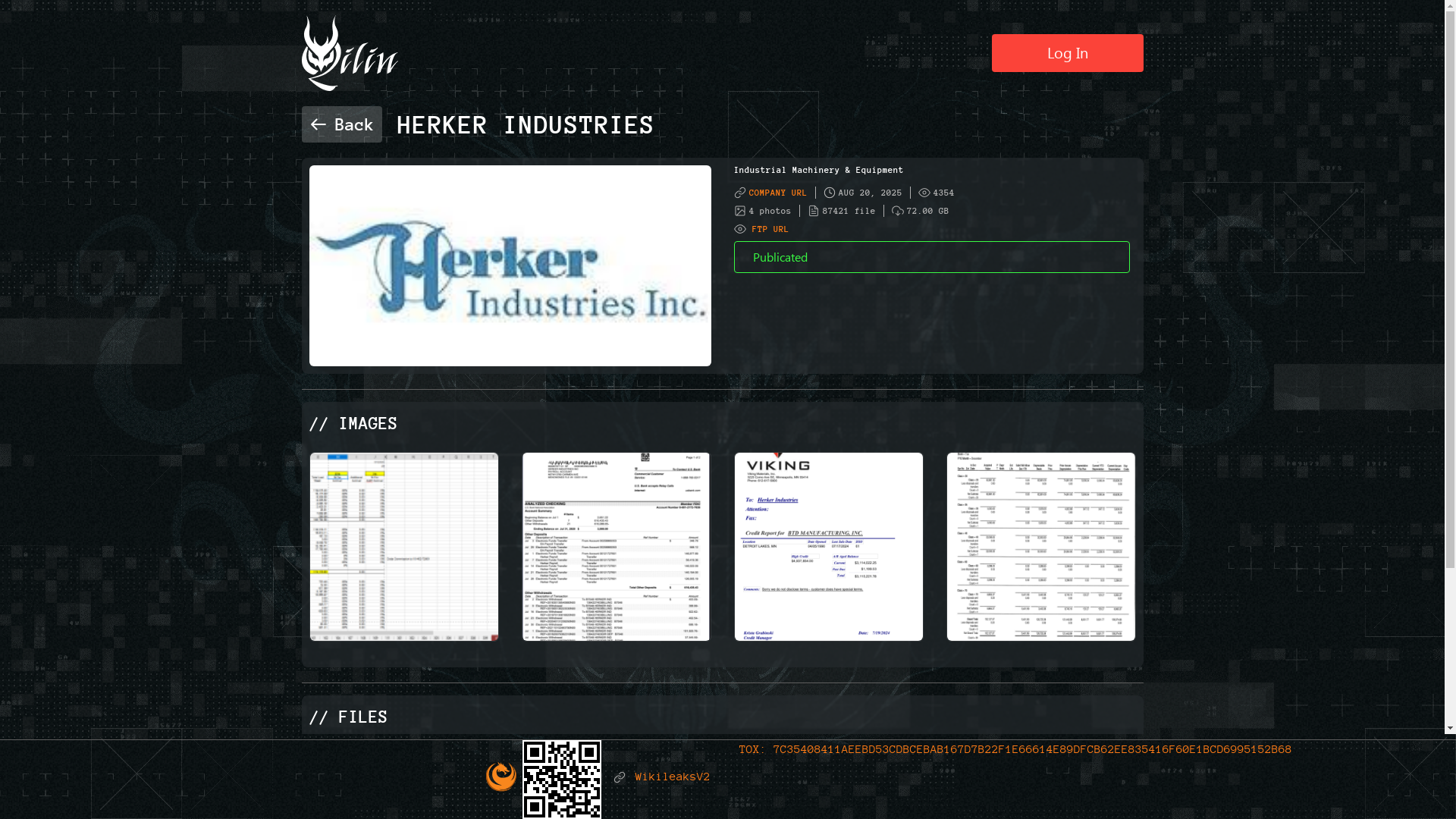 Screenshot del ataque