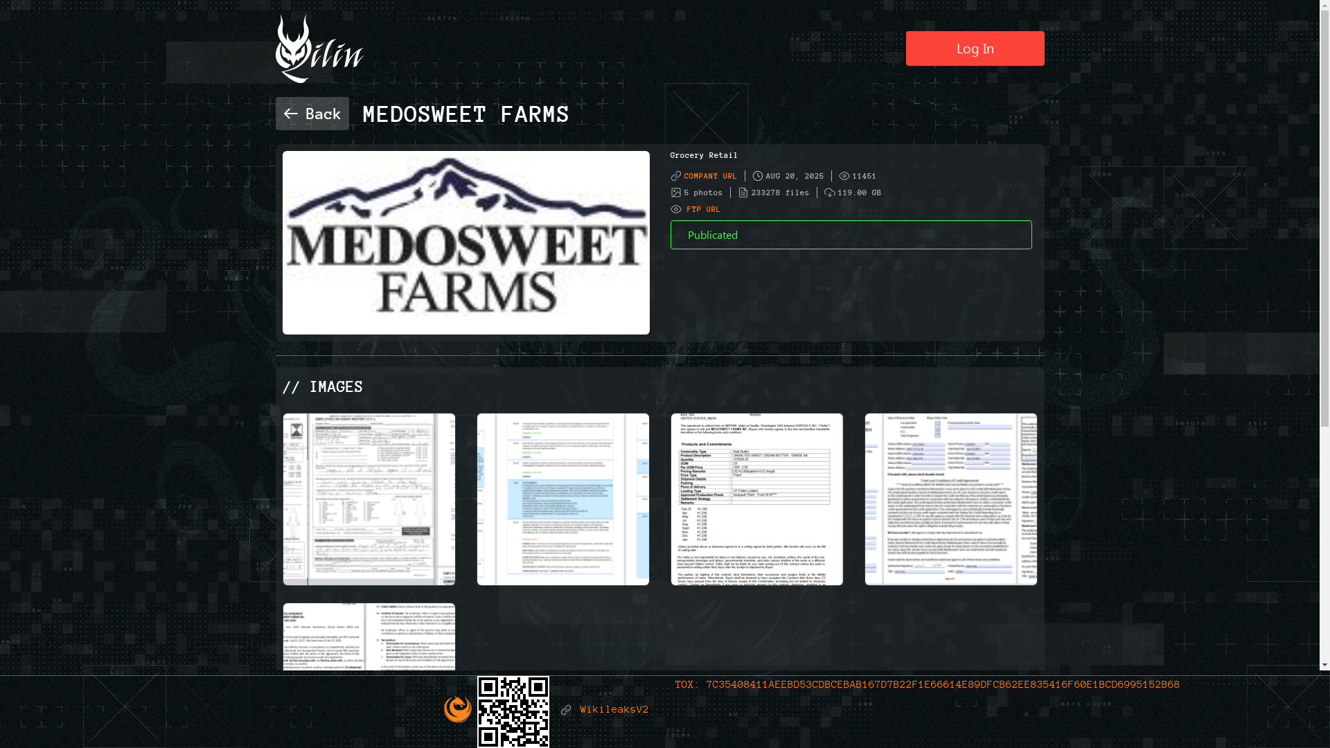 Screenshot del ataque