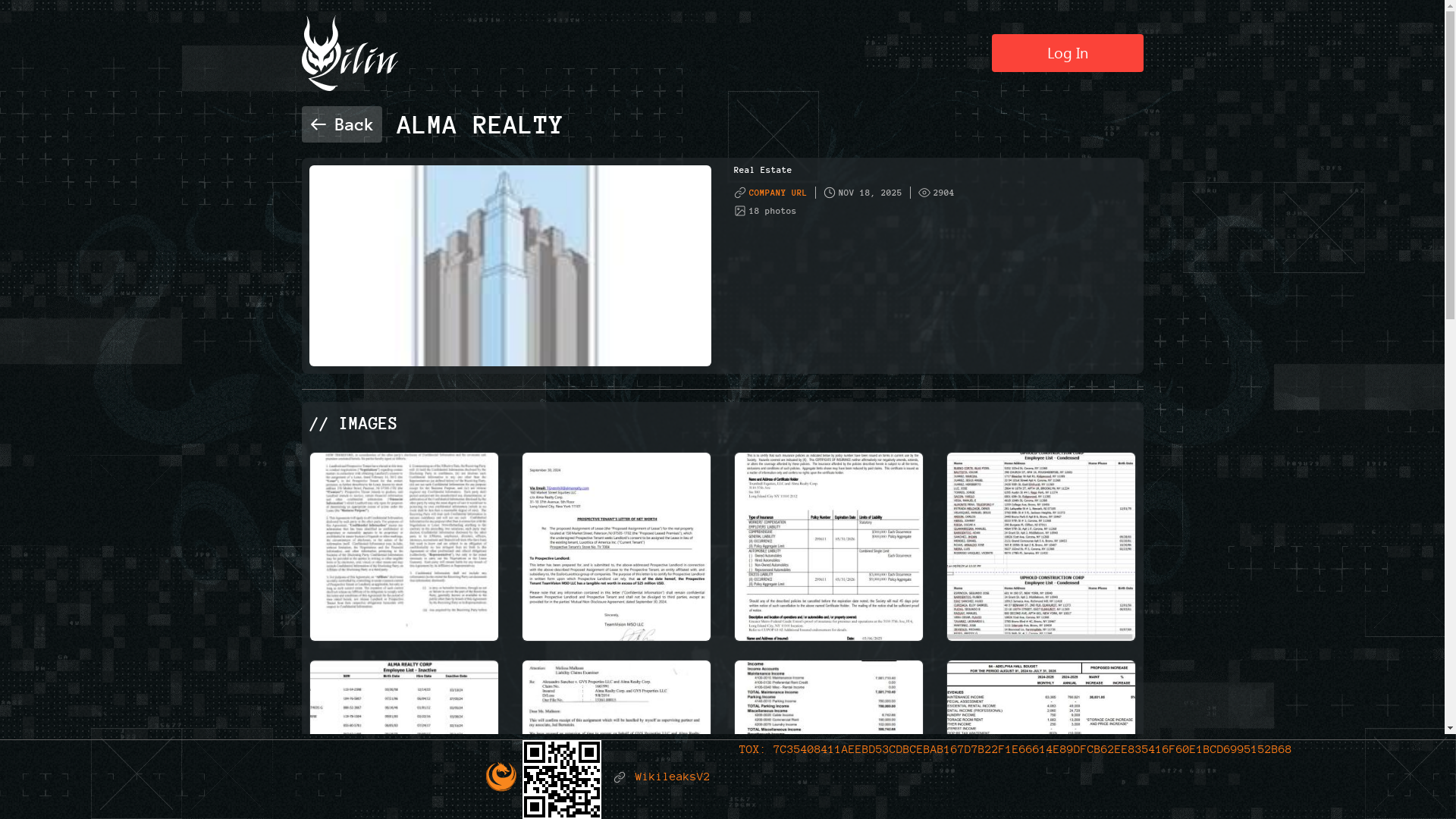 Screenshot del ataque