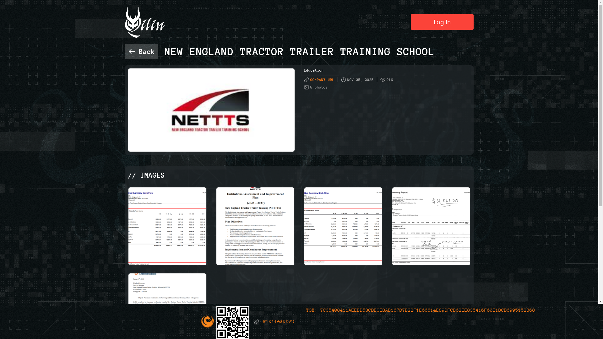 Screenshot del ataque