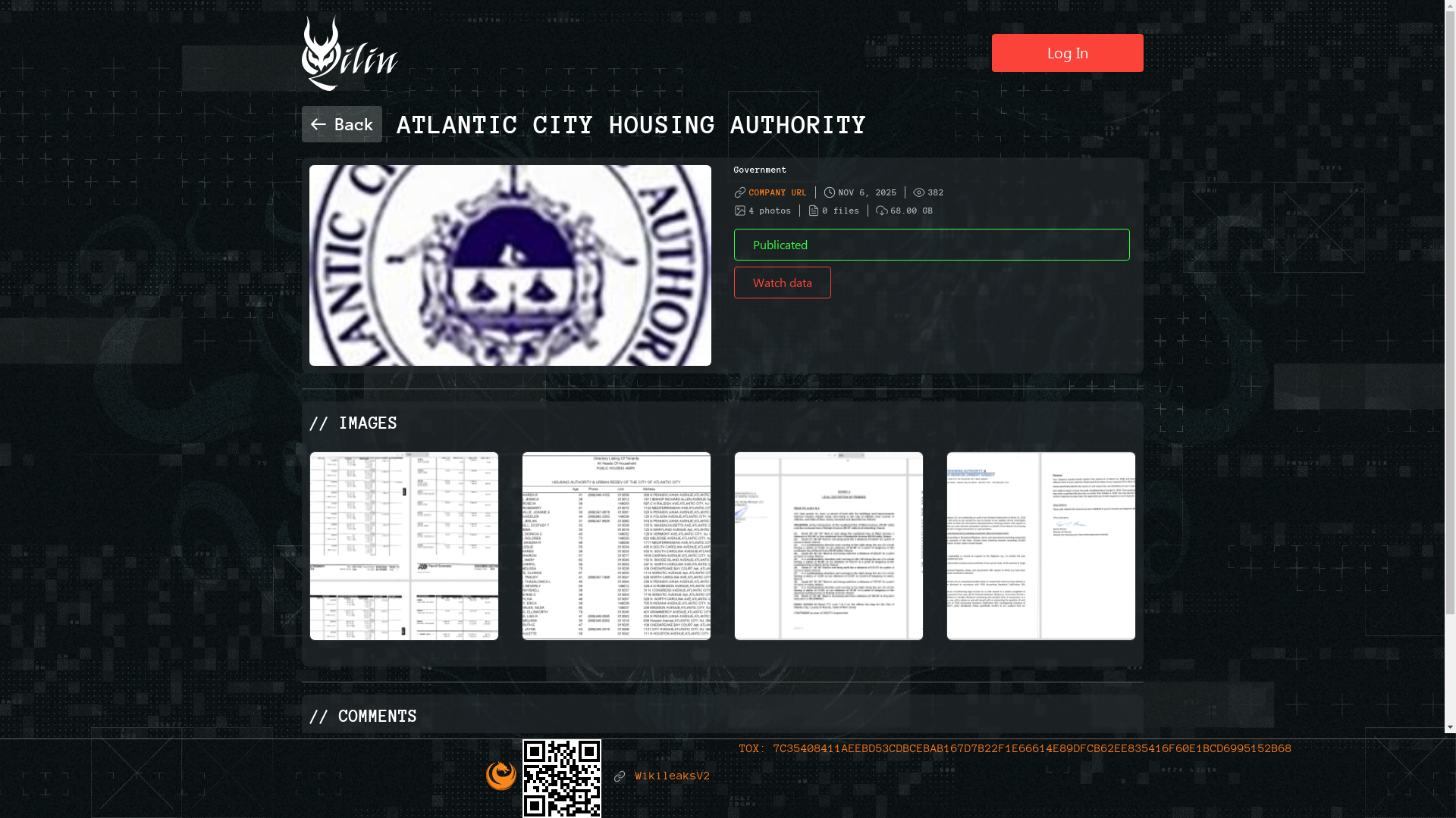 Screenshot del ataque