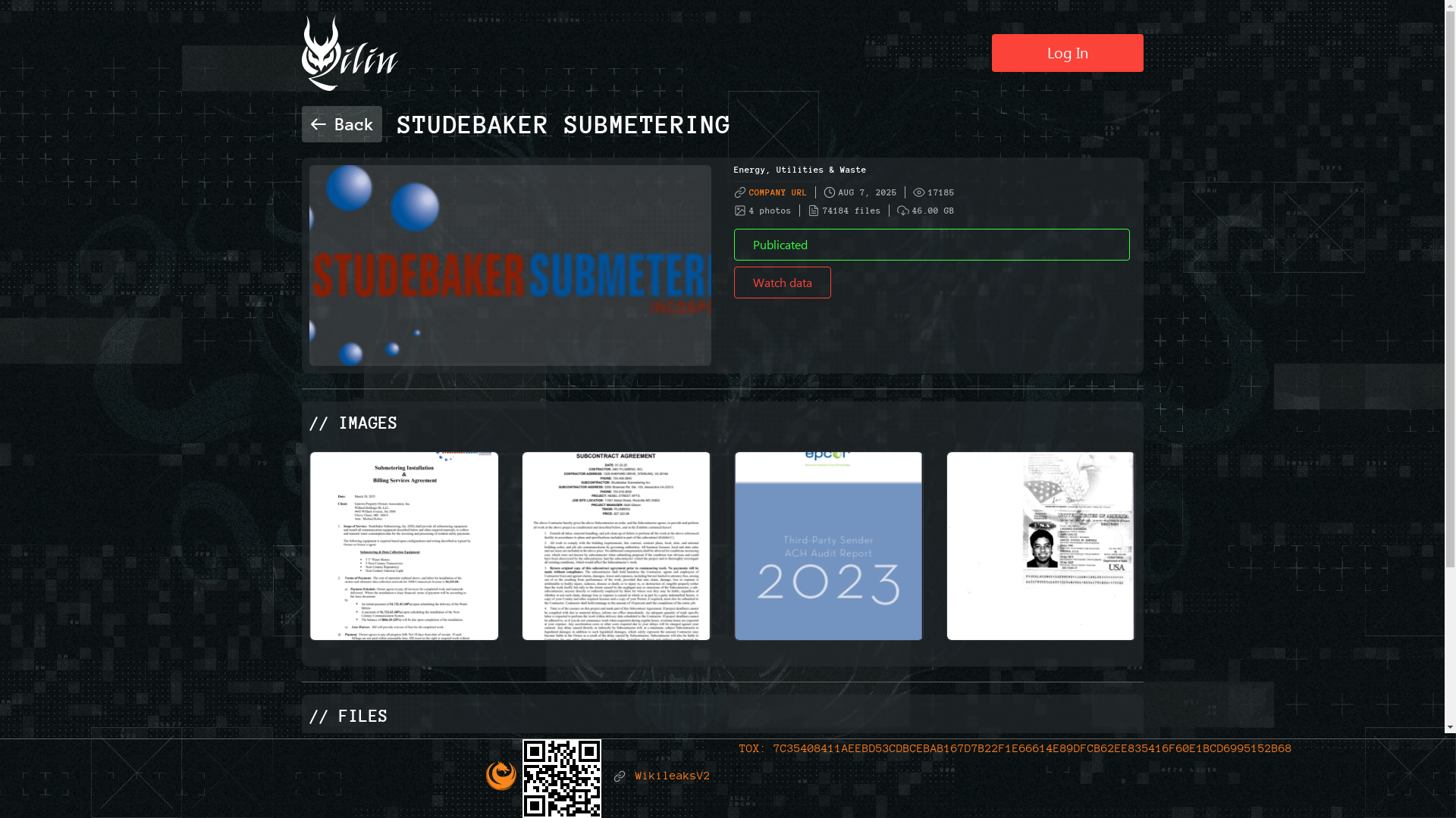 Screenshot del ataque