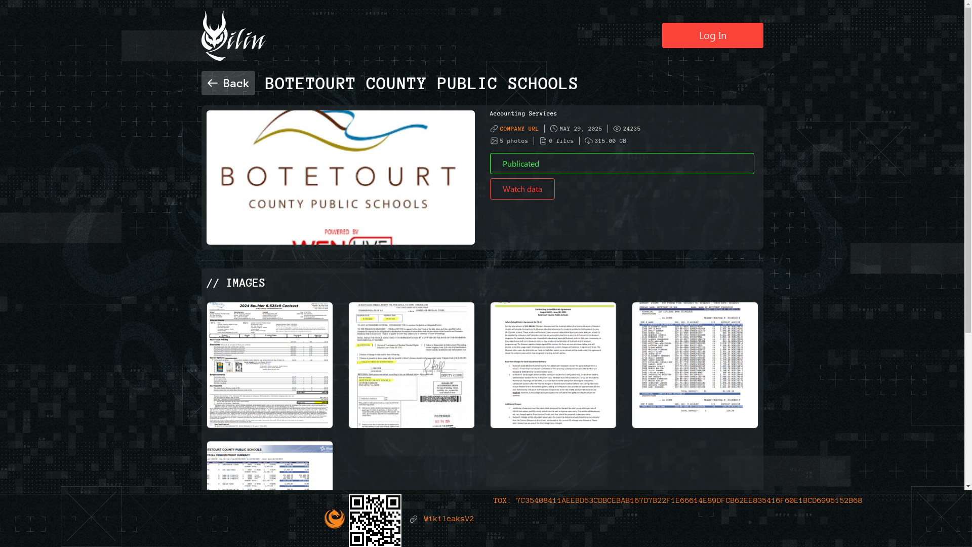 Screenshot del ataque