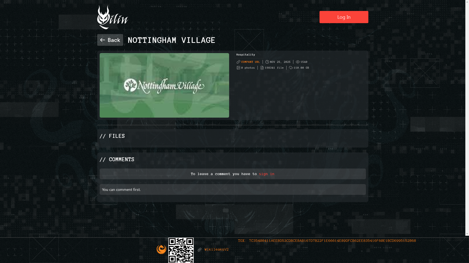 Screenshot del ataque